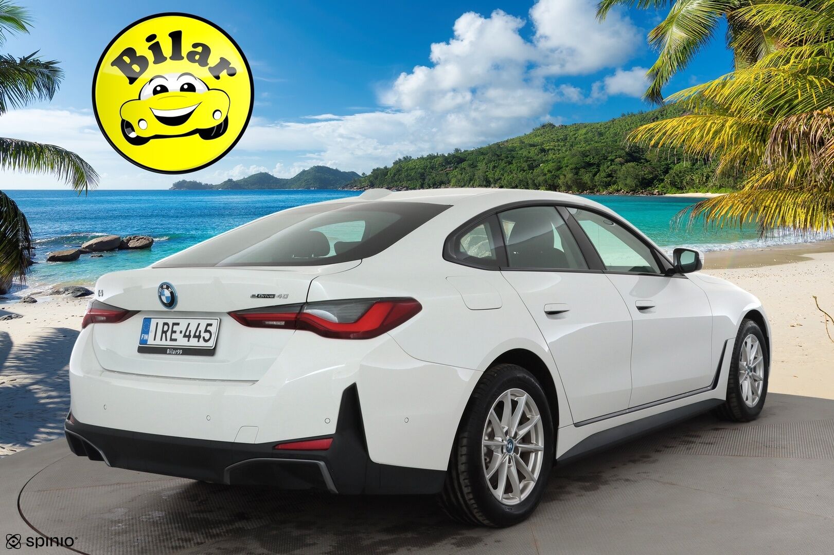 BMW i4 2024 eDrive40 Charged - | ACC | Lisälämmitin | Koukku | LED | Widescreen | P.Kamera | Puolinahat | Comfort access | Sporttipenkit | 1.Om suomi-auto | Kahdet Renkaat | Merkkihuollettu |