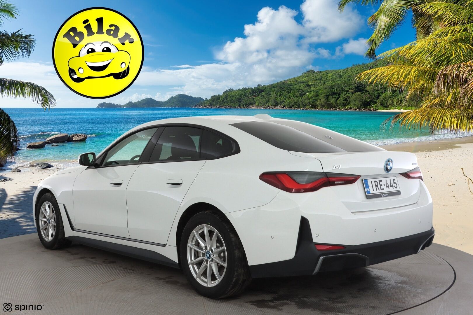 BMW i4 2024 eDrive40 Charged - | ACC | Lisälämmitin | Koukku | LED | Widescreen | P.Kamera | Puolinahat | Comfort access | Sporttipenkit | 1.Om suomi-auto | Kahdet Renkaat | Merkkihuollettu |