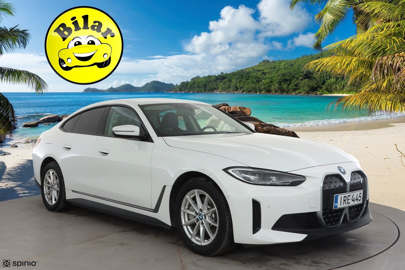 BMW i4 2024 eDrive40 Charged - | ACC | Lisälämmitin | Koukku | LED | Widescreen | P.Kamera | Puolinahat | Comfort access | Sporttipenkit | 1.Om suomi-auto | Kahdet Renkaat | Merkkihuollettu |