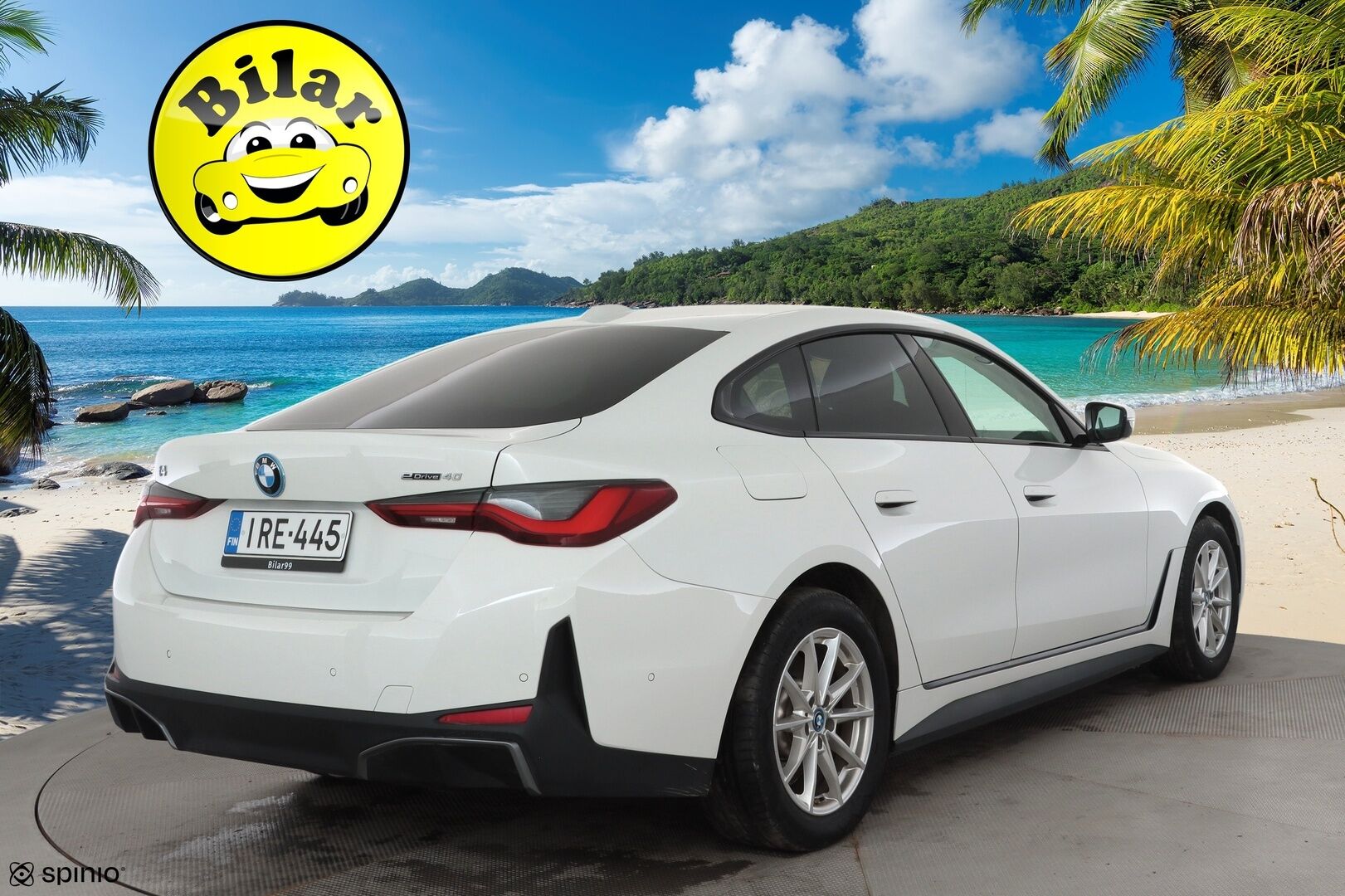 BMW i4 2024 eDrive40 Charged - | ACC | Lisälämmitin | Koukku | LED | Widescreen | P.Kamera | Puolinahat | Comfort access | Sporttipenkit | 1.Om suomi-auto | Kahdet Renkaat | Merkkihuollettu |