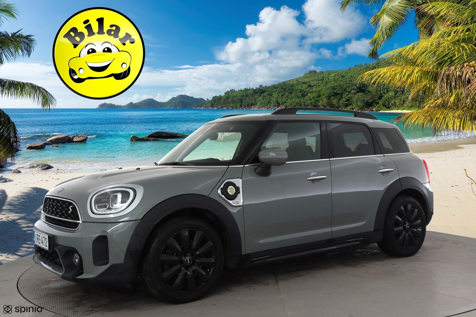Mini Countryman 2021 Cooper SE ALL4 A - | ACC | LED | P.Tutkat | Puolinahat Sporttipenkit | Digimittaristo | Apple&Android | Merkkihuollettu | Kahdet Renkaat |