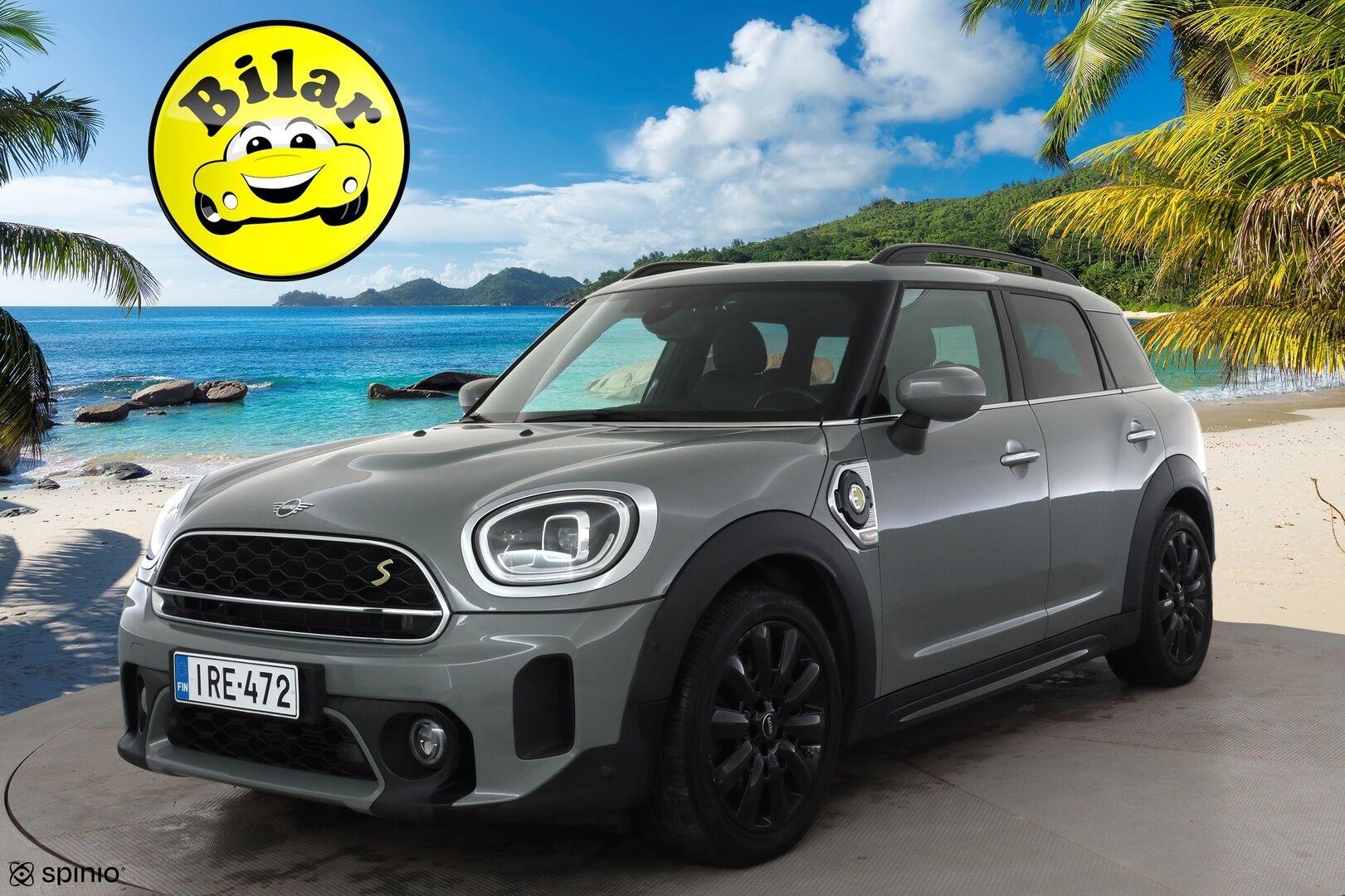 Mini Countryman 2021 Cooper SE ALL4 A - | ACC | LED | P.Tutkat | Puolinahat Sporttipenkit | Digimittaristo | Apple&Android | Merkkihuollettu | Kahdet Renkaat |