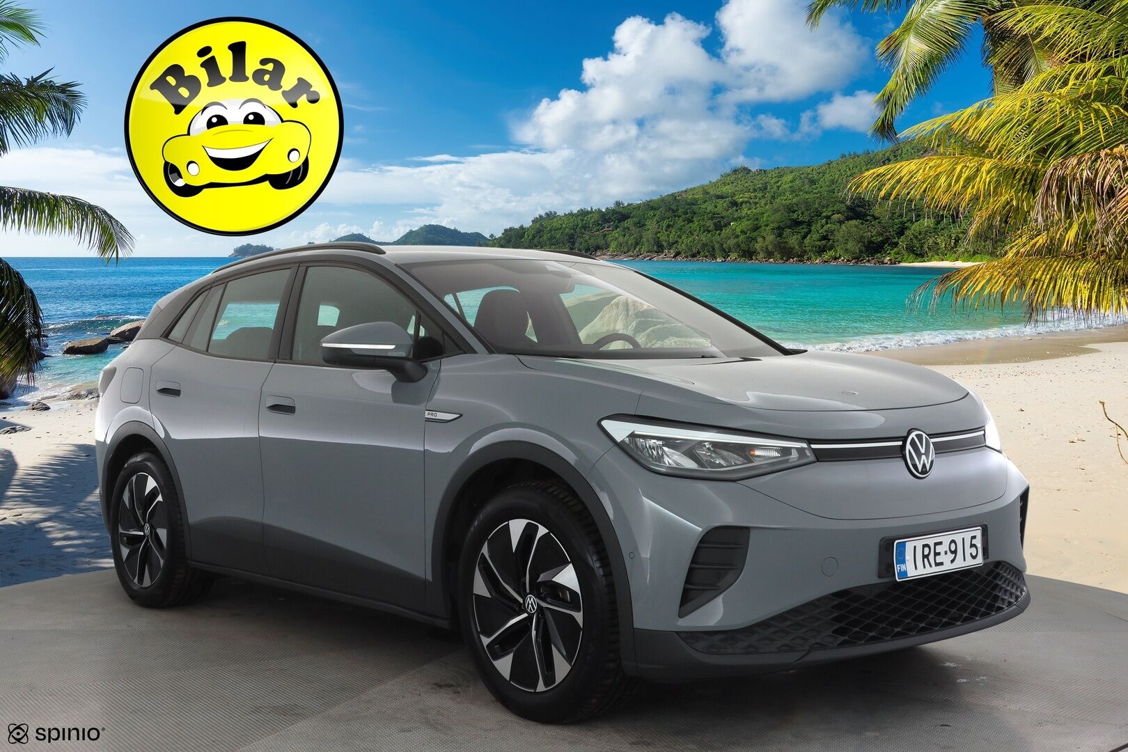 Volkswagen ID.4 2023 Pro Performance Business 150 kW, akku 77 kWh - | ACC | ILP | Koukku | P.Kamera | Hierovat Muistipenkit | LED | Puolinahat | Ratinlämmitys | Keyless | Apple&Android | 1.Om Suomi-auto | Kahdet Renkaat | 