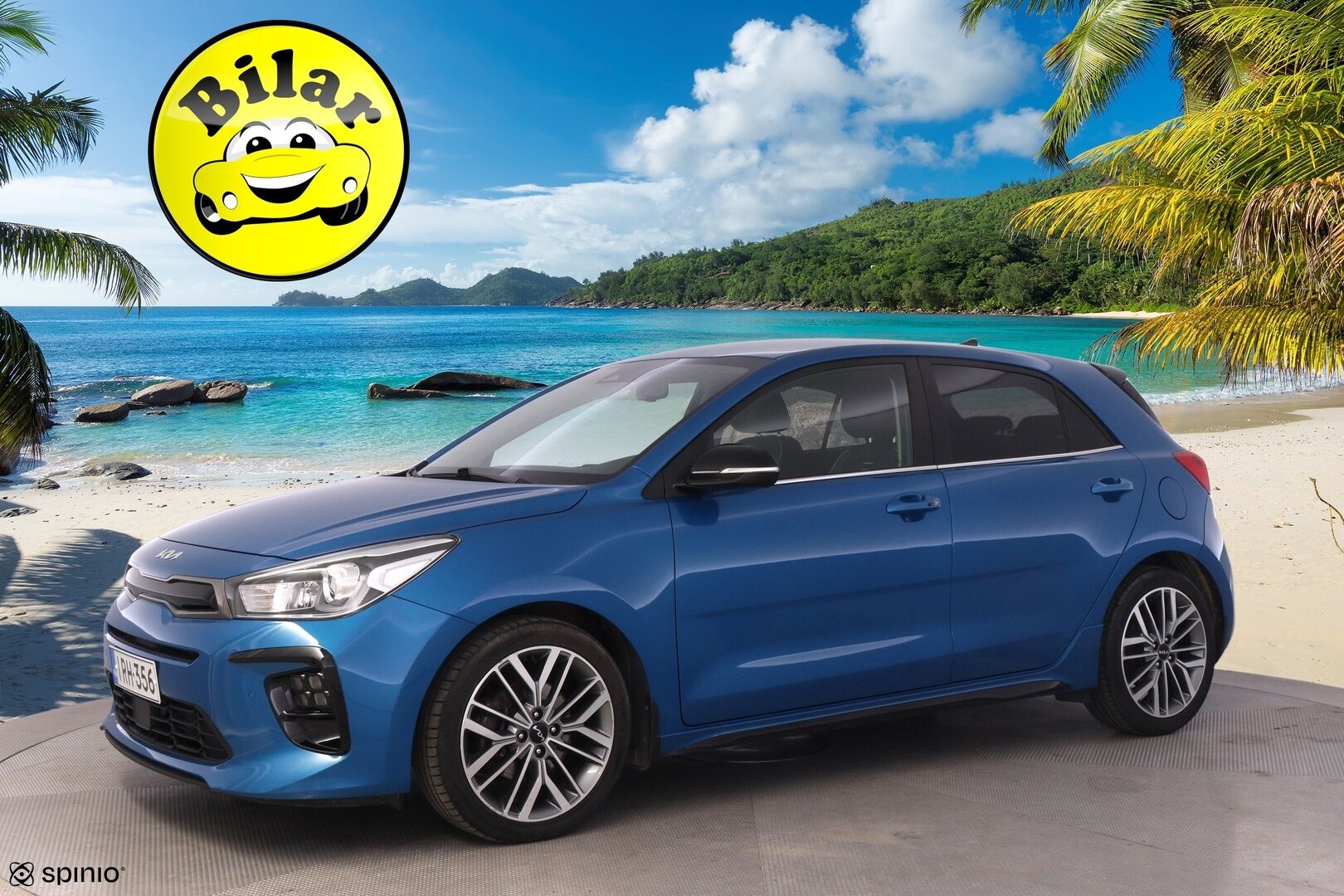 Kia Rio 2023 1,0 T-GDI Mild-Hybrid 120hv GT-Line - Erikoismalli! | ACC | Lohko.S.Pistoke | Navi | P.kamera | Blis | Puolinahat | KeyLessGo