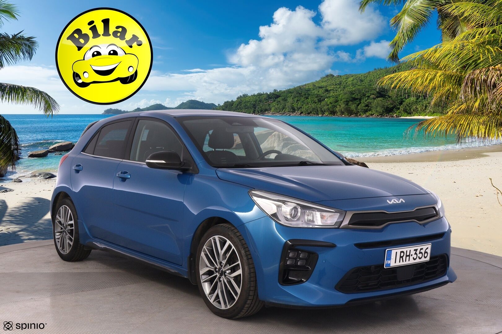 Kia Rio 2023 1,0 T-GDI Mild-Hybrid 120hv GT-Line - Erikoismalli! | ACC | Lohko.S.Pistoke | Navi | P.kamera | Blis | Puolinahat | KeyLessGo