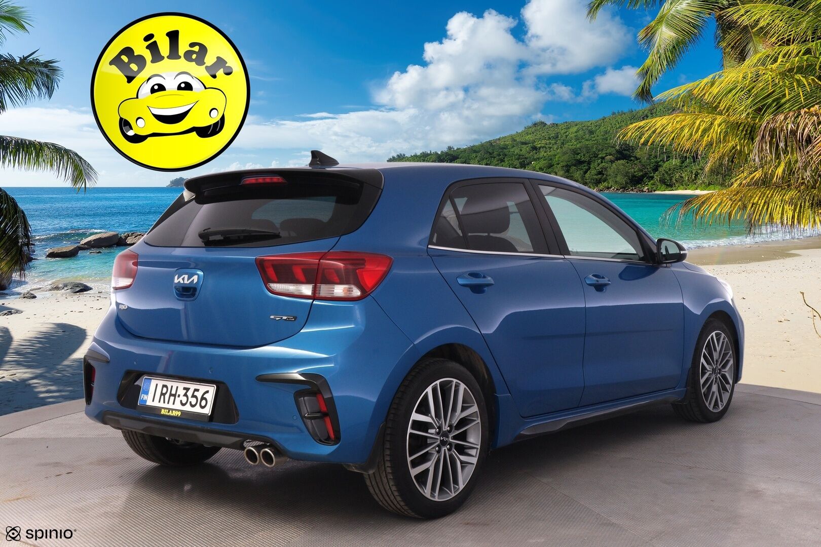 Kia Rio 2023 1,0 T-GDI Mild-Hybrid 120hv GT-Line - Erikoismalli! | ACC | Lohko.S.Pistoke | Navi | P.kamera | Blis | Puolinahat | KeyLessGo