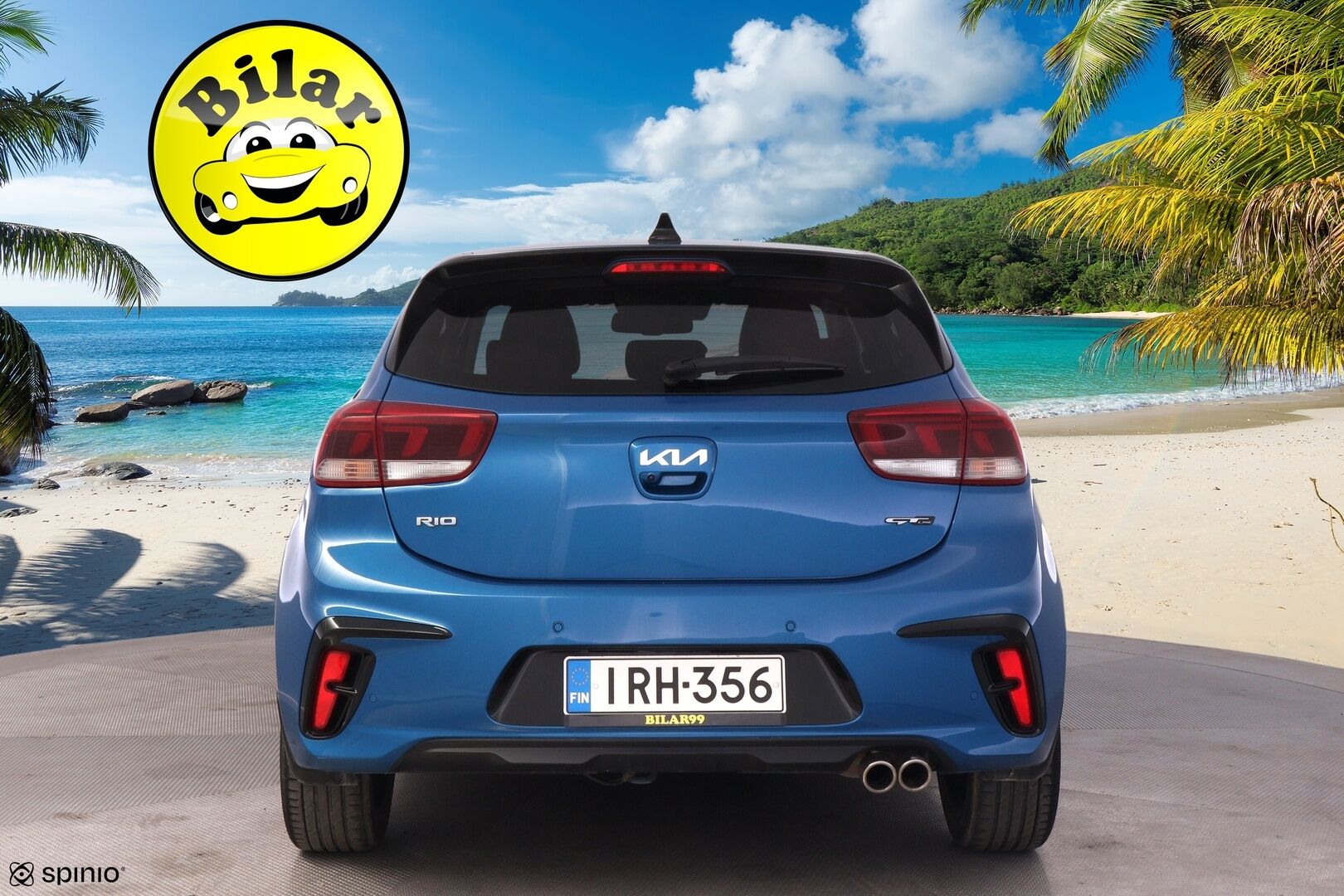 Kia Rio 2023 1,0 T-GDI Mild-Hybrid 120hv GT-Line - Erikoismalli! | ACC | Lohko.S.Pistoke | Navi | P.kamera | Blis | Puolinahat | KeyLessGo