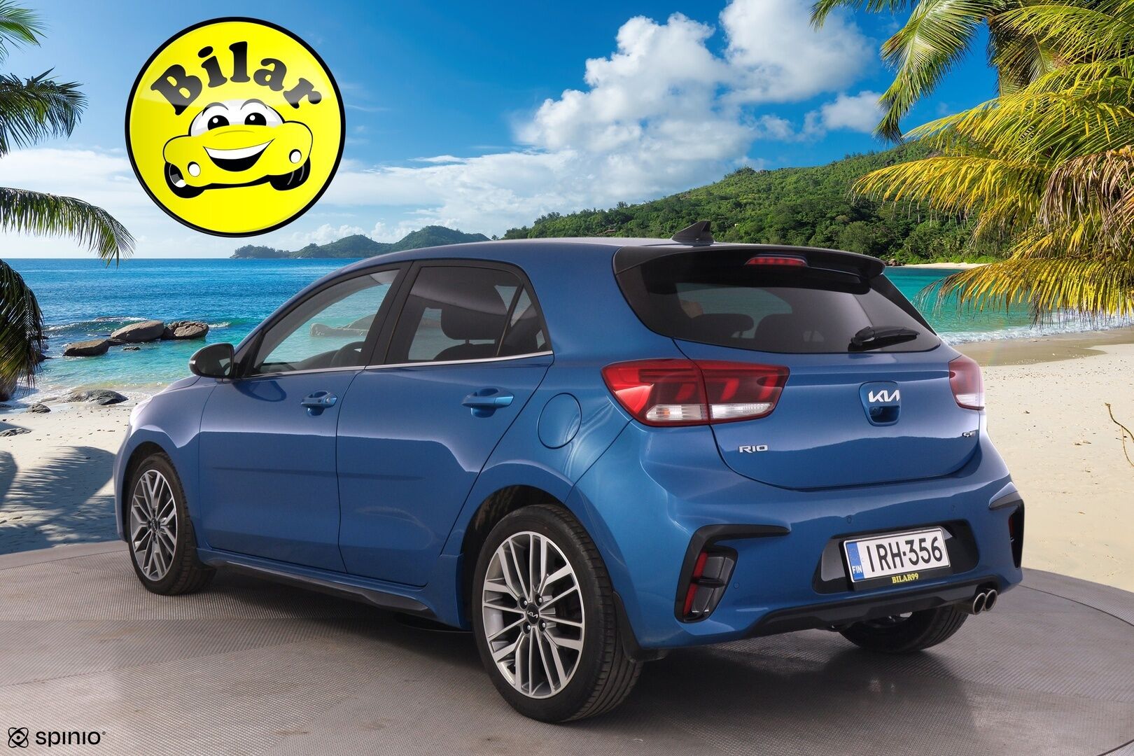 Kia Rio 2023 1,0 T-GDI Mild-Hybrid 120hv GT-Line - Erikoismalli! | ACC | Lohko.S.Pistoke | Navi | P.kamera | Blis | Puolinahat | KeyLessGo