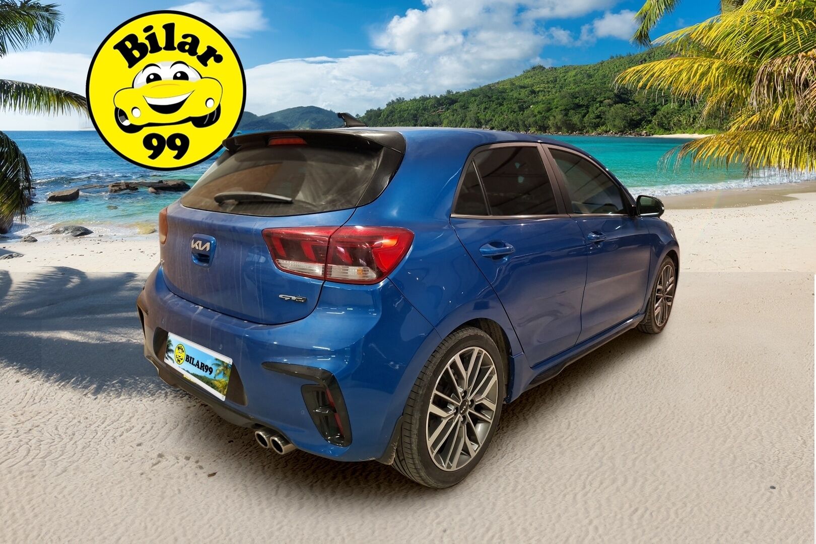 Kia Rio 2023 1,0 T-GDI Mild-Hybrid 120hv GT-Line *ACC / Lohko.S.Pistoke / Navi / P.kamera / Blis / Puolinahat / KeyLessGo* - Erikoismalli! / Kahdet oem Vanteet! / Siisti kuntoinen - HULLUT AVAJAISHULINAT KORKOTARJOUS 3,29 %