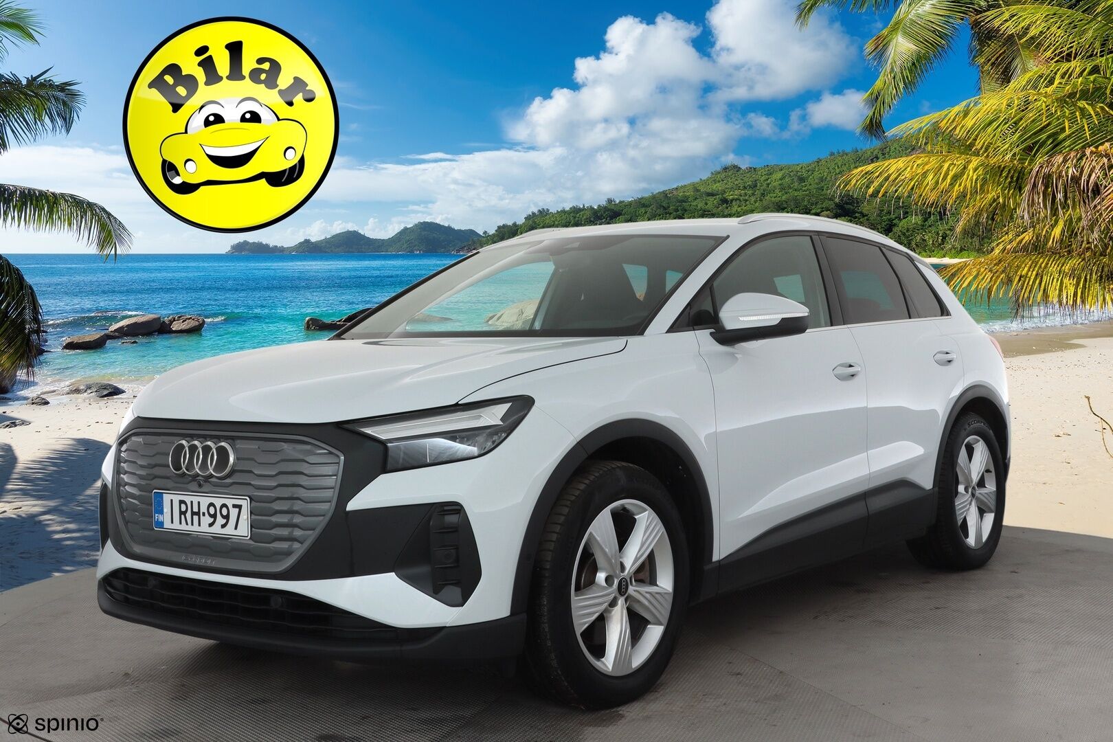 Audi Q4 e-tron 2023 40 e-tron - ACC | ILP | Sonos | Sporttipenkit | P.Kamera | LED | Apple&Android | 1.om Suomi-auto | Kahdet Renkaat | Koti & Kauppalaturi