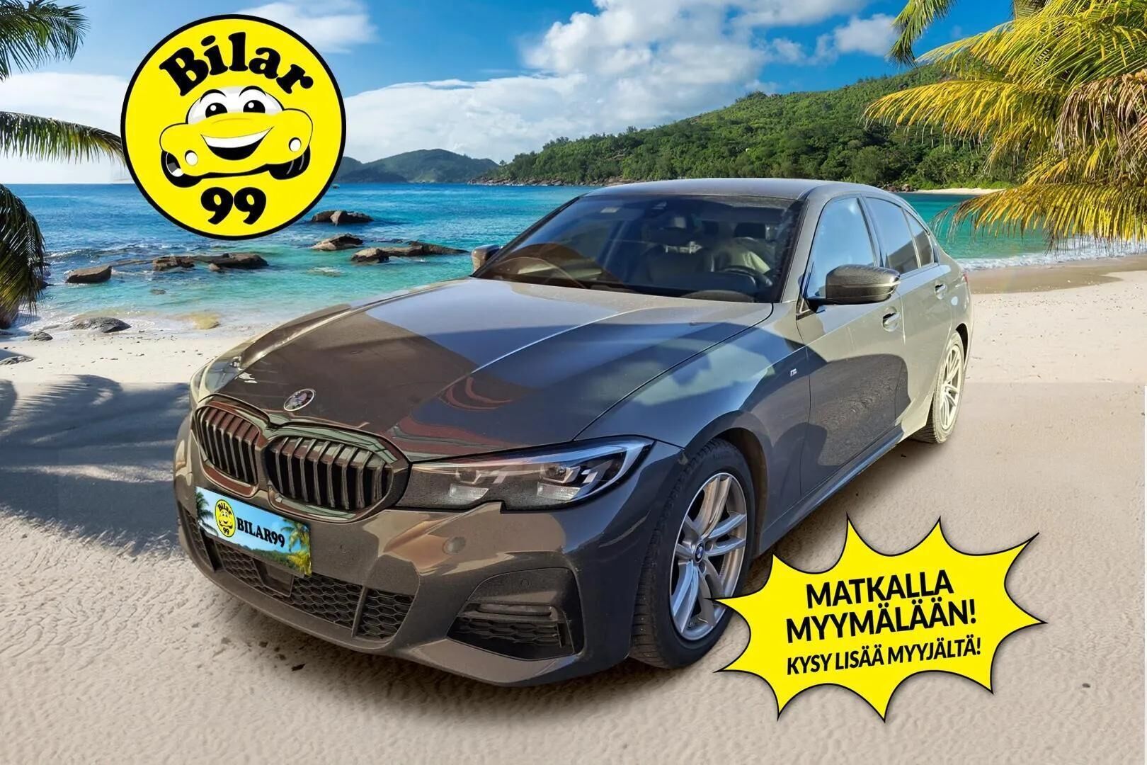 BMW 320 2019 G20 Sedan xDrive Business M Sport * Webasto / ACC / Hi-Fi / Sporttinahat / Koukku / Navi / Digimittaristo / P.tutkat *