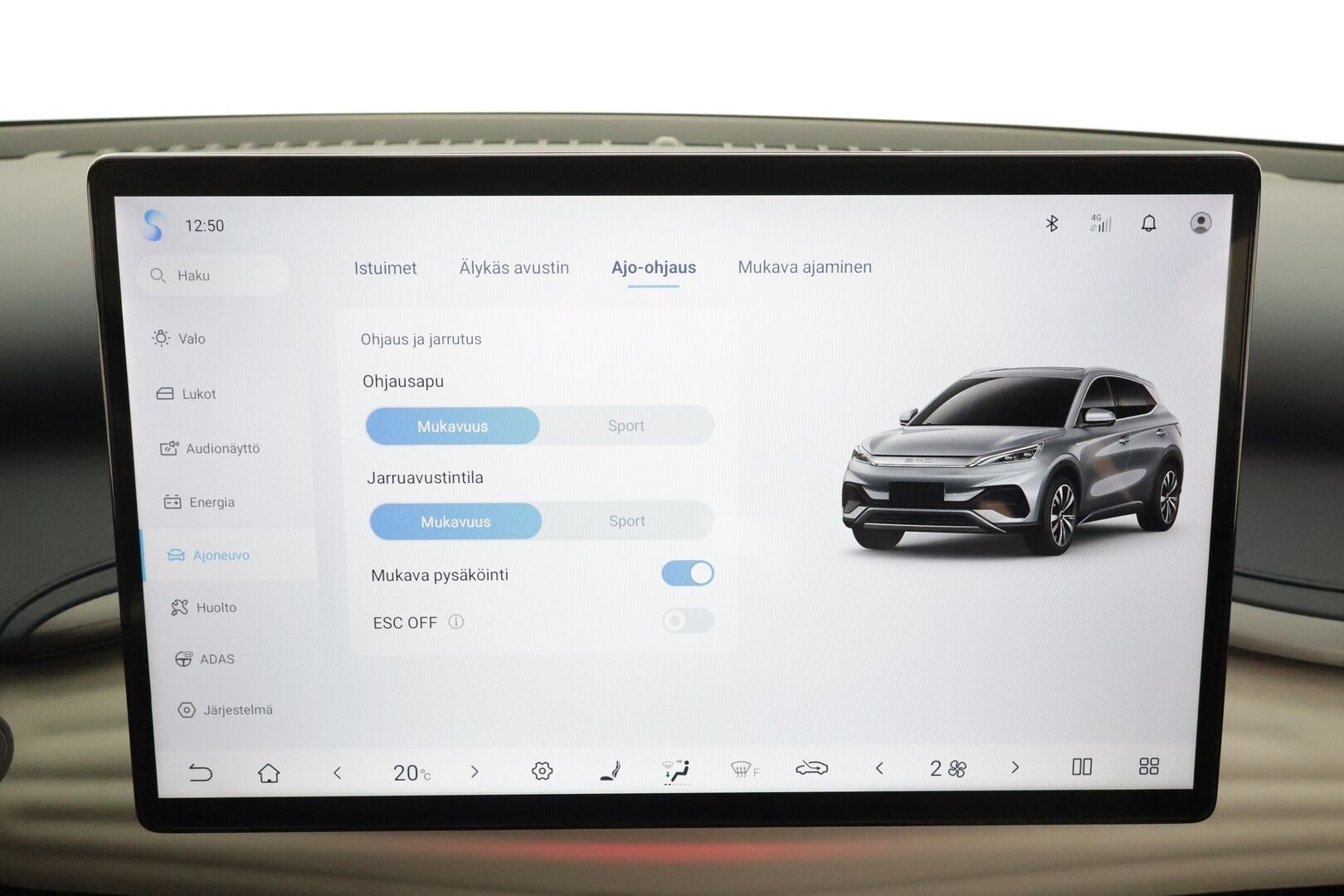 BYD Atto 3 2022 Design * ILP / Panorama / 360 / ACC / LED / Sähköpenkit / Navi / Kaistavahti / Keyless * - 2x Latauskaapelit - HULLUT AVAJAISHULINAT KORKOTARJOUS 3,29 %