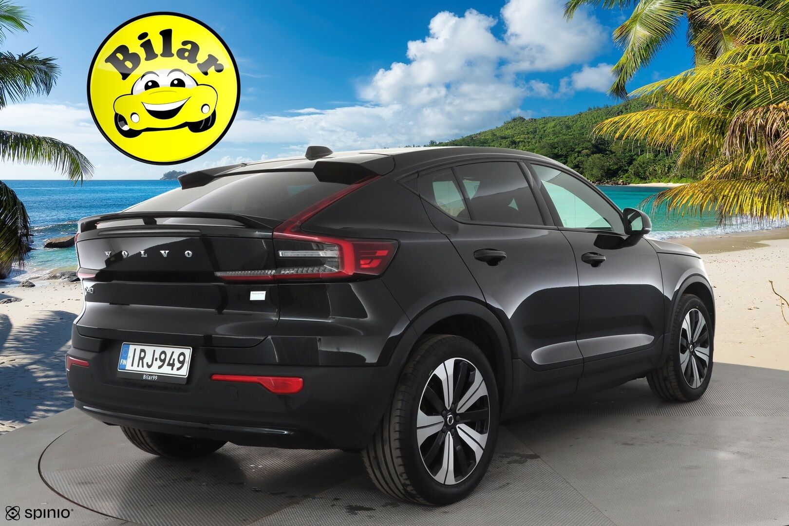 Volvo C40 2023 Recharge Single Plus aut - | ACC | ILP | Koukku | Lasikatto | Muistipenkki | Sporttipenkit | P.kamera | Pilot assist | BLIS | Sähk. takaluukku | Merkkihuollot | ALV | 