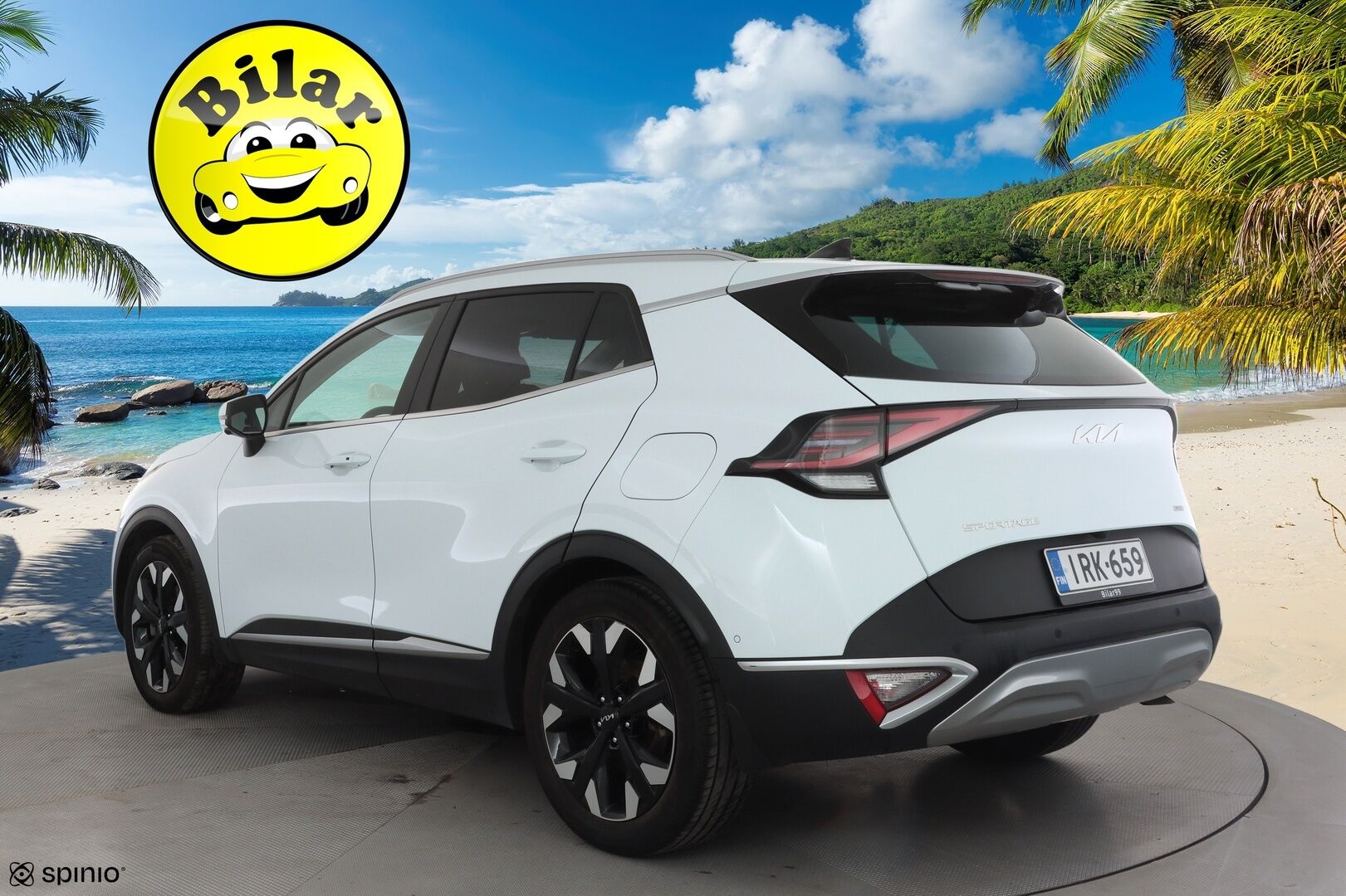 Kia Sportage 2023 1,6 T-GDI AWD Plug-in Hybrid Business Premium AT 265hv - | ACC | H&K | 360° | Lohko+Sisä | Sähköpenkit | Katvevaroitin | Ratinlämmitin | LED | Navi | Sähköluukku | Apple&Android | Puolinahat | Suomi-auto | Kahdet renkaat aluvanteilla | Merkkihuollettu | 