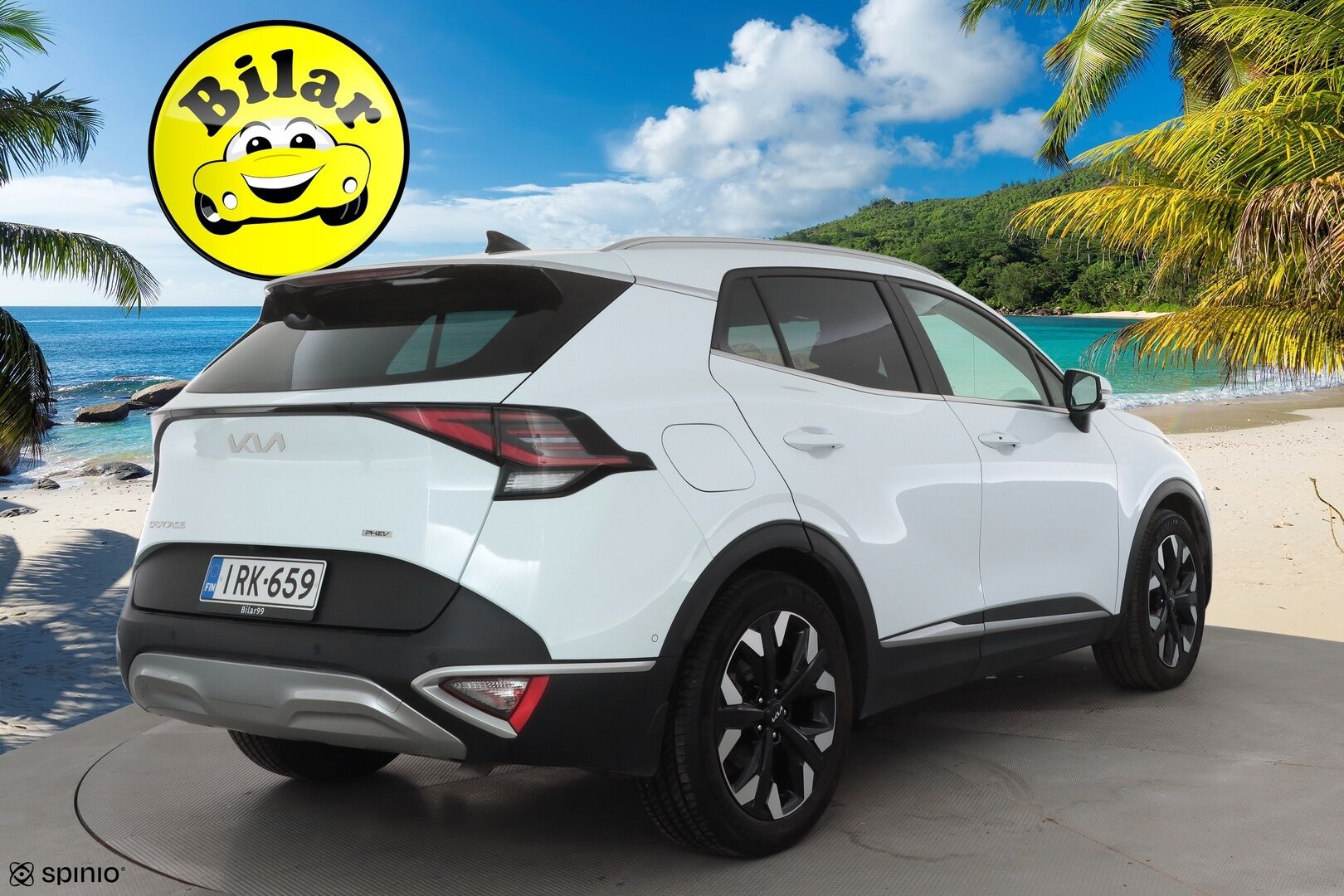 Kia Sportage 2023 1,6 T-GDI AWD Plug-in Hybrid Business Premium AT 265hv - | ACC | H&K | 360° | Lohko+Sisä | Sähköpenkit | Katvevaroitin | Ratinlämmitin | LED | Navi | Sähköluukku | Apple&Android | Puolinahat | Suomi-auto | Kahdet renkaat aluvanteilla | Merkkihuollettu | 