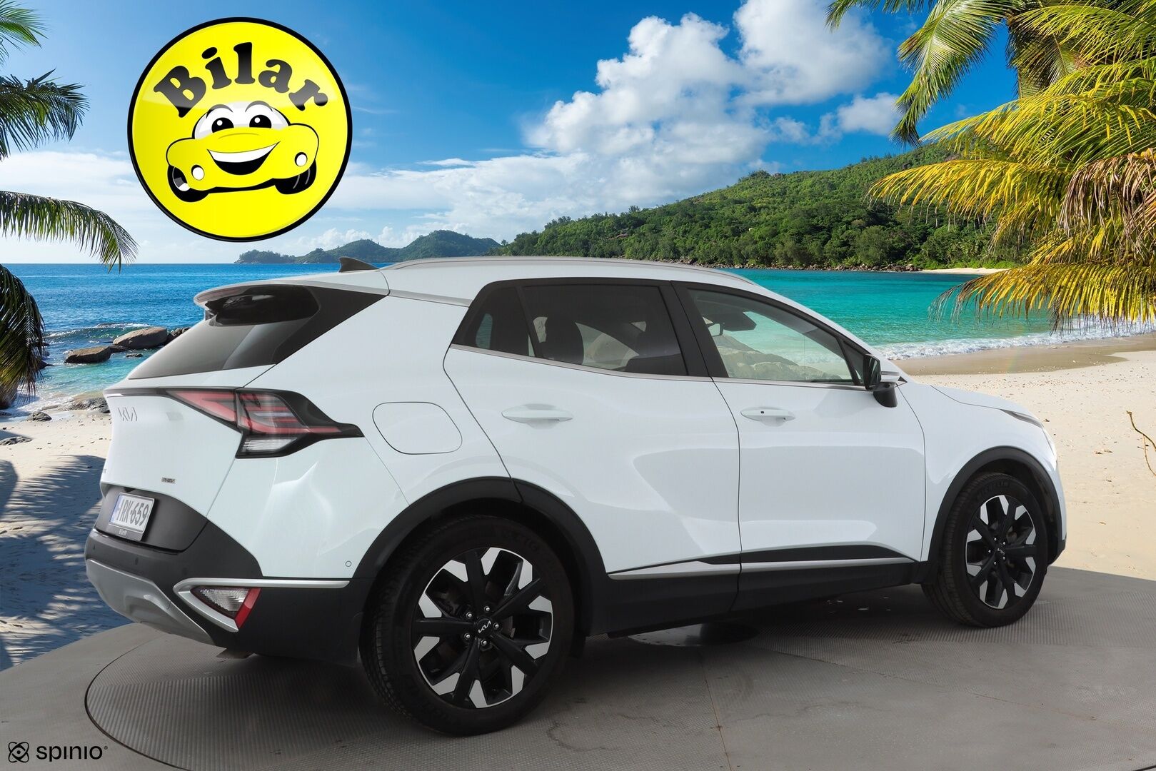 Kia Sportage 2023 1,6 T-GDI AWD Plug-in Hybrid Business Premium AT 265hv - | ACC | H&K | 360° | Lohko+Sisä | Sähköpenkit | Katvevaroitin | Ratinlämmitin | LED | Navi | Sähköluukku | Apple&Android | Puolinahat | Suomi-auto | Kahdet renkaat aluvanteilla | Merkkihuollettu | 