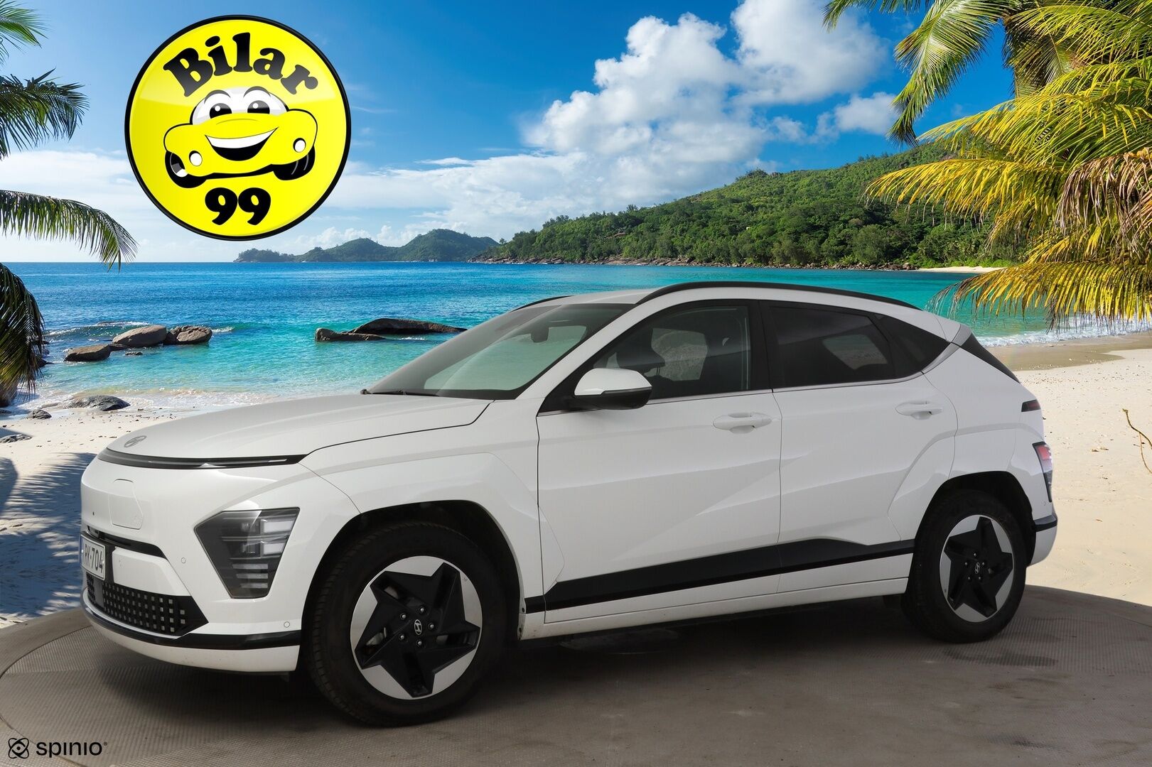 Hyundai KONA Electric 2024 65 kWh 217 hv Premium * Adapt. Vakkari / Bose / Lämpöpumppu / 360 / Navi / HUD / Sähköluukku / LED * - 3,99 % KORKOTARJOUS TÄHÄN AUTOON 14.9. ASTI! - ALV-vähennyskelpoinen / 1-Omisteinen / Suomi-auto 