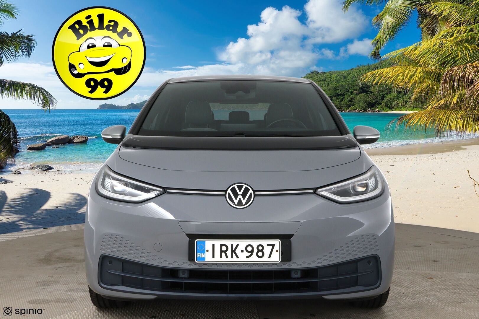 Volkswagen ID.3 2020 1ST Max 150 kW, akku 58 kWh / HUD / Hieronta / ACC / IQ-Light / Side Assist / Sportpenkit / - Lasikatto / Lämpöpumppu / Täyteen varusteltu! / 2x renkaat&vanteet