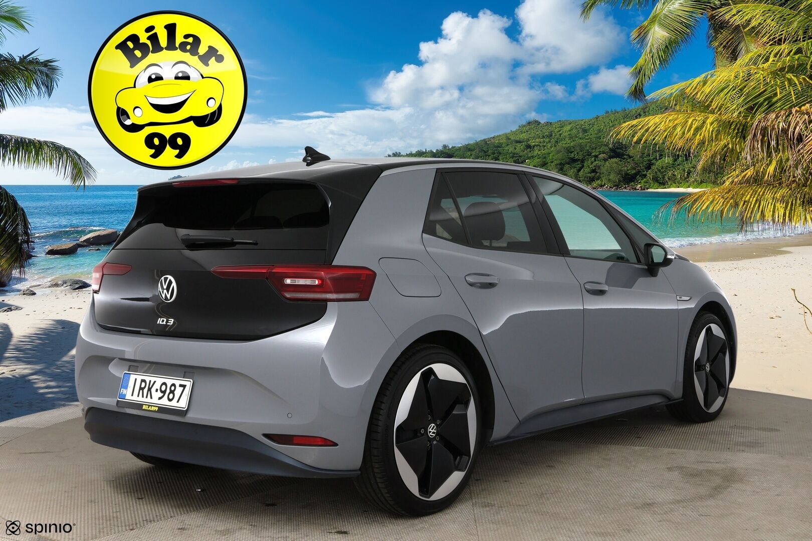 Volkswagen ID.3 2020 1ST Max 150 kW, akku 58 kWh / HUD / Hieronta / ACC / IQ-Light / Side Assist / Sportpenkit / - Lasikatto / Lämpöpumppu / Täyteen varusteltu! / 2x renkaat&vanteet