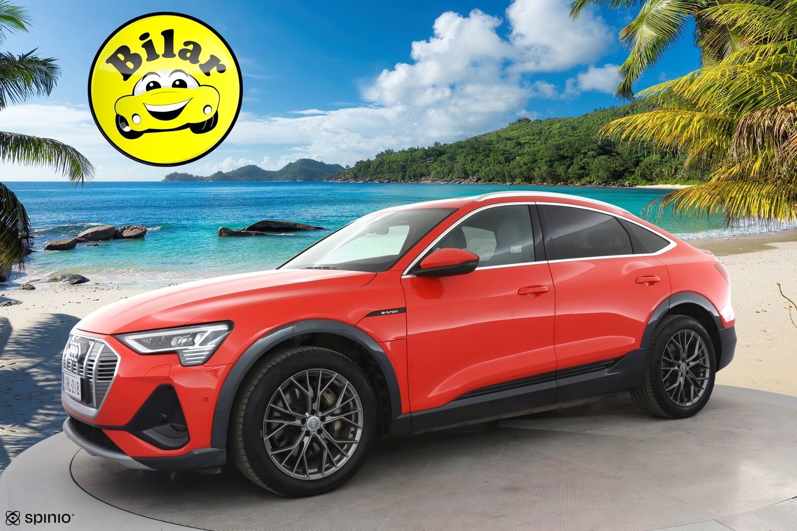 Audi e-tron 2021 Sportback Edition S line 55 quattro - | ACC | P.kamera | Matrix LED | Koukku | Digimittaristo | Sporttipenkit |
