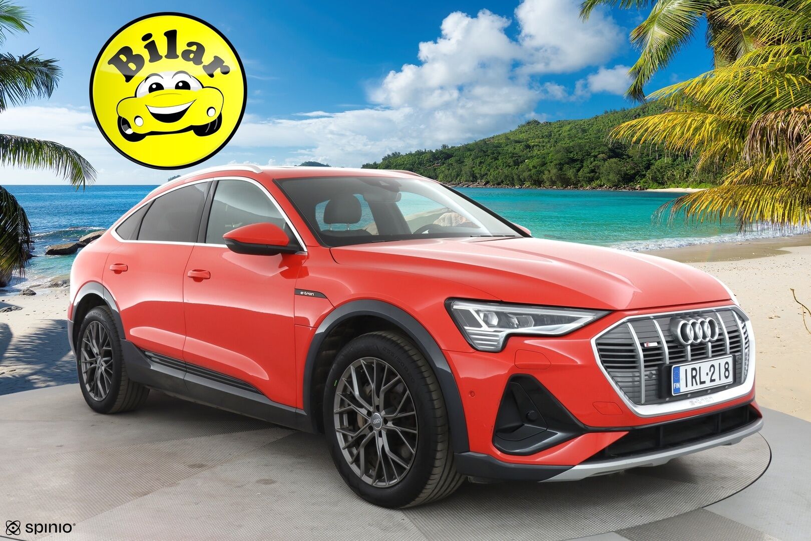 Audi e-tron 2021 Sportback Edition S line 55 quattro - | ACC | P.kamera | Matrix LED | Koukku | Digimittaristo | Sporttipenkit |