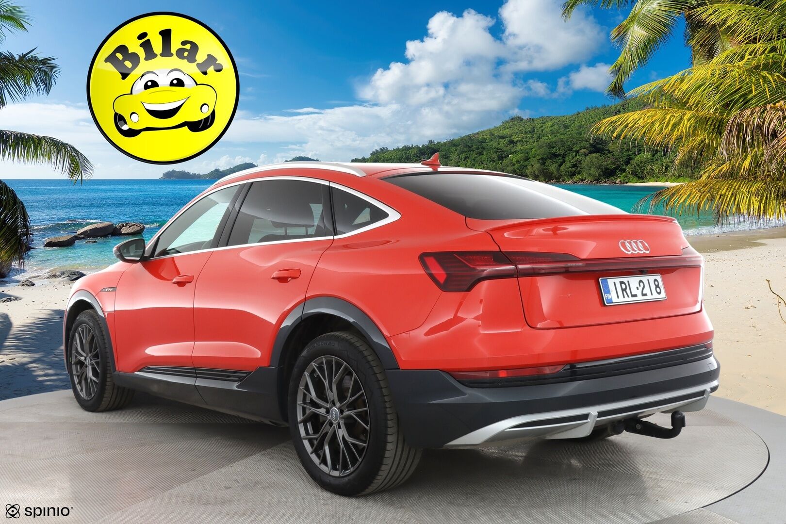 Audi e-tron 2021 Sportback Edition S line 55 quattro - | ACC | P.kamera | Matrix LED | Koukku | Digimittaristo | Sporttipenkit |