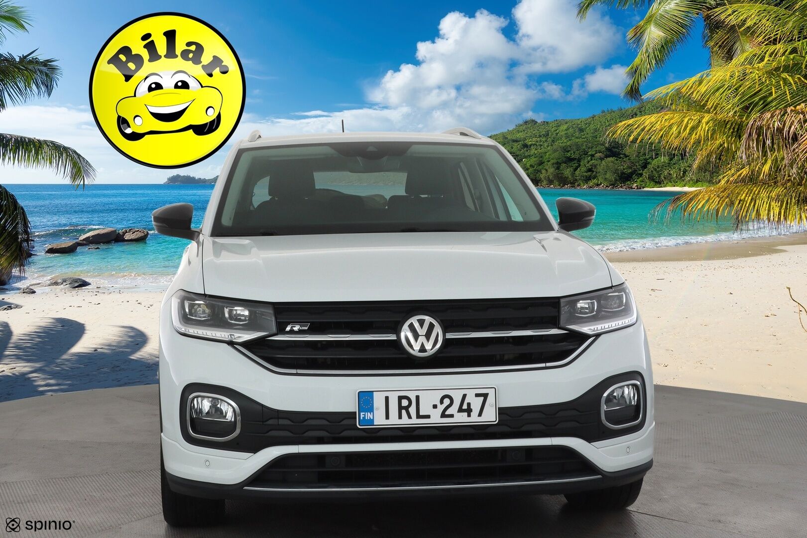 VOLKSWAGEN T-CROSS 2019 1,0 TSI 85 kW R-Line DSG-automaatti - | ACC | Beats | LED | Digimittaristo | Keyless | Lane Assist | BSM | RCTA | App-connect | Navi | P.tutkat | Aut. ilmastointi | 2x renkaat aluin | 