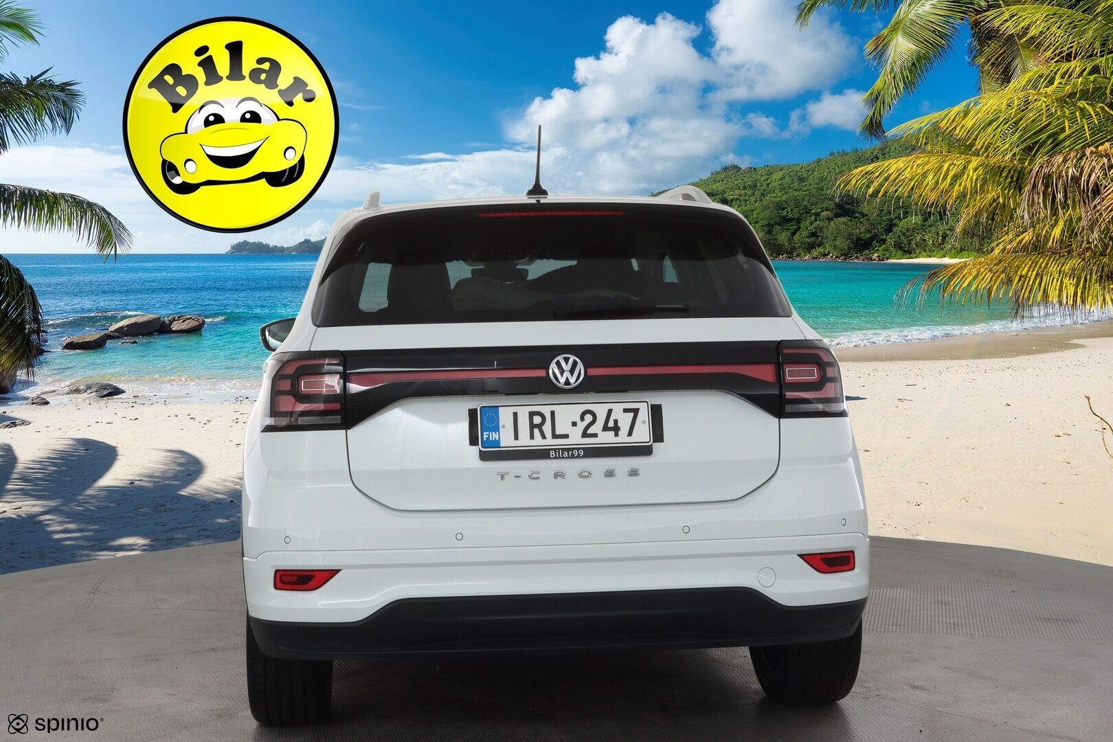 VOLKSWAGEN T-CROSS 2019 1,0 TSI 85 kW R-Line DSG-automaatti - | ACC | Beats | LED | Digimittaristo | Keyless | Lane Assist | BSM | RCTA | App-connect | Navi | P.tutkat | Aut. ilmastointi | 2x renkaat aluin | 