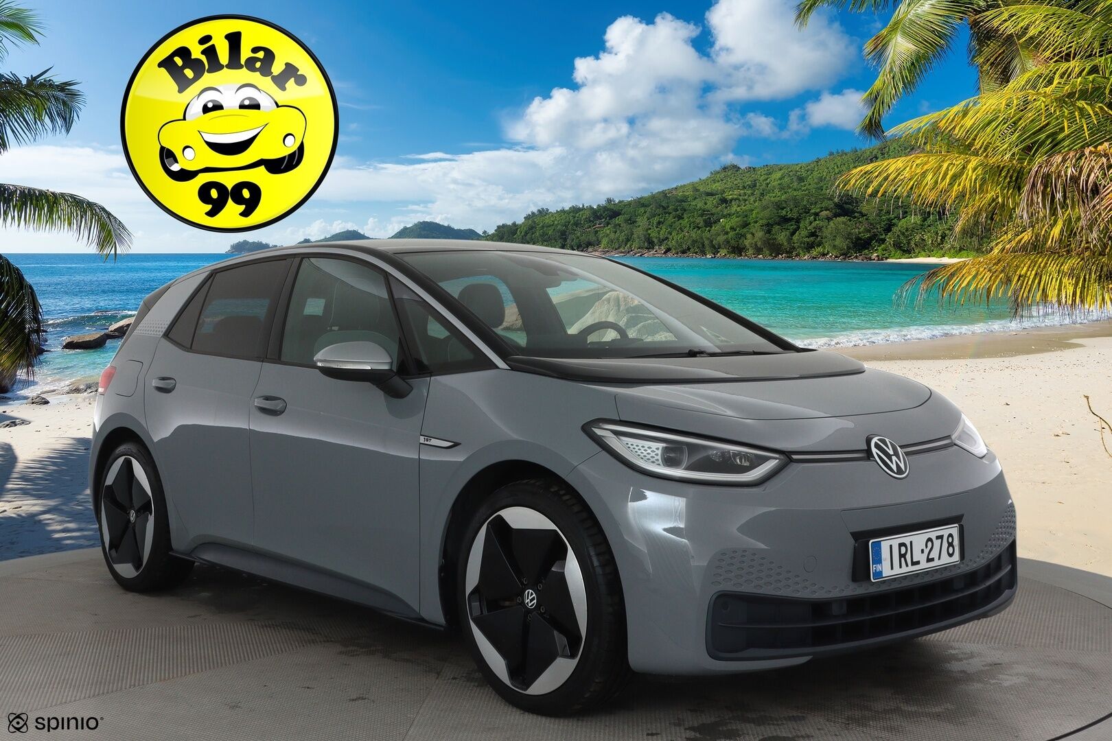 VOLKSWAGEN ID.3 2021 1ST Max 150 kW **Lasikatto / ILP / ACC / Matrix-LED / P.kamera / Hierovat Sportpenkit / Navi / Kaistavahti / Keyless* - Kahdet Renkaat / *HUIPPU KAMOILLA*