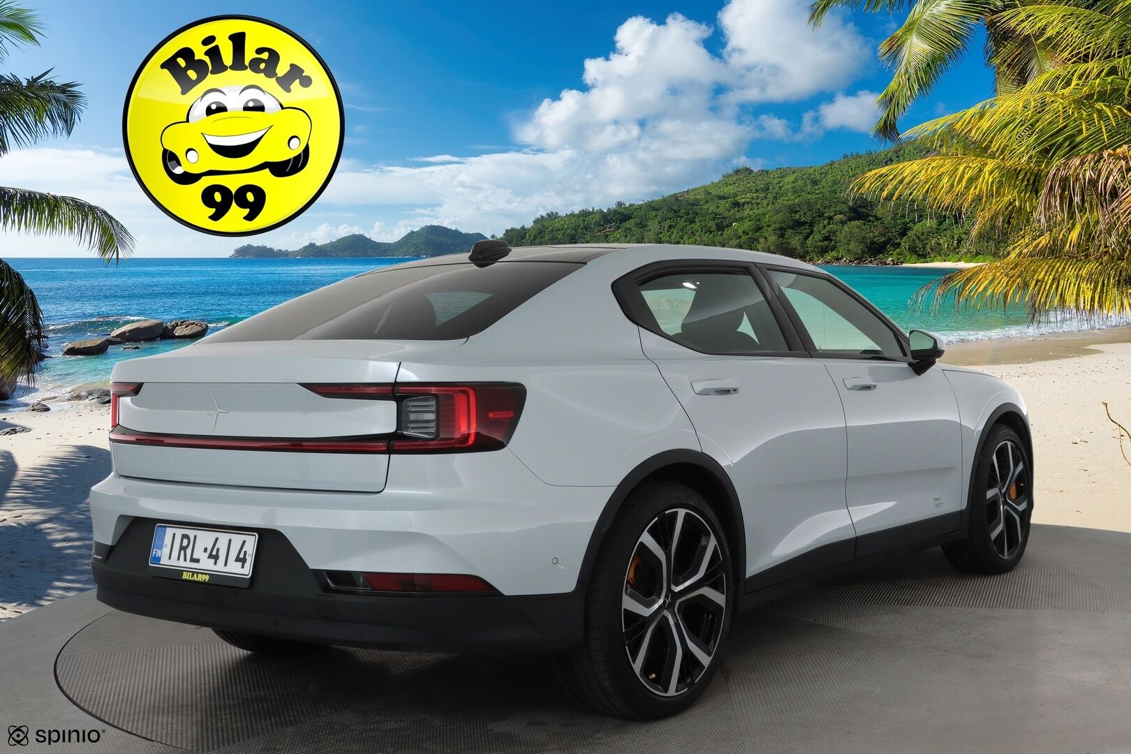 Polestar 2 2021 Launch Edition Performance, 300kW 78kWh **ACC / Lasikatto / H&K / Muistipenkki / 360° / Koukku / Pixel LED** - 3,99 % KORKOTARJOUS TÄHÄN AUTOON 31.8. ASTI! - Kahdet renkaat aluvanteilla / Merkkihuollettu