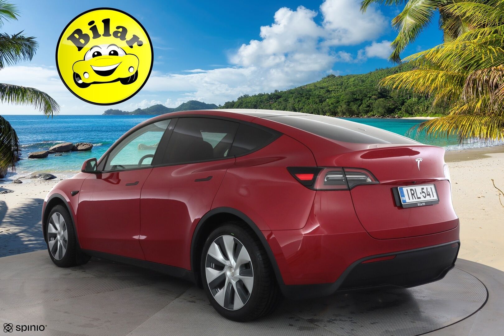 Tesla Model Y 2023 RWD - 1OM Suomiauto | ILP | Koukku | Lasikatto | Nahkasisusta | Matrix LED | ALV | Metalliväri | Upea | 2x Renkaat Alkuperäisvantein!