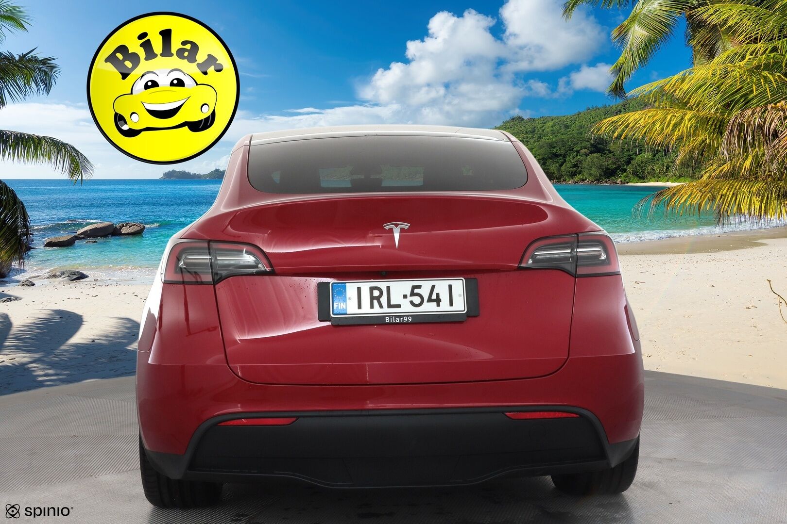 Tesla Model Y 2023 RWD - 1OM Suomiauto | ILP | Koukku | Lasikatto | Nahkasisusta | Matrix LED | ALV | Metalliväri | Upea | 2x Renkaat Alkuperäisvantein!