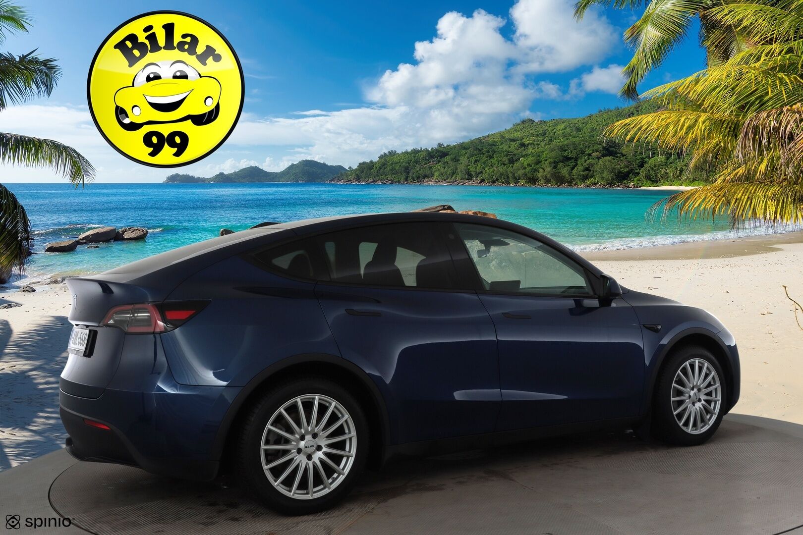 Tesla Model Y 2023 RWD * Koukku / ILP / ACC / Lasikatto / Matrix-LED / P.Kamera / Muistipenkki / Premium Audio / Navi / Kaistavahti * - 1-om Suomi-auto / 2x Latauskaapelit / Kahdet renkaat - HULLUT BLACKWEEK JATKOT - KORKOTARJOUS 2,49%