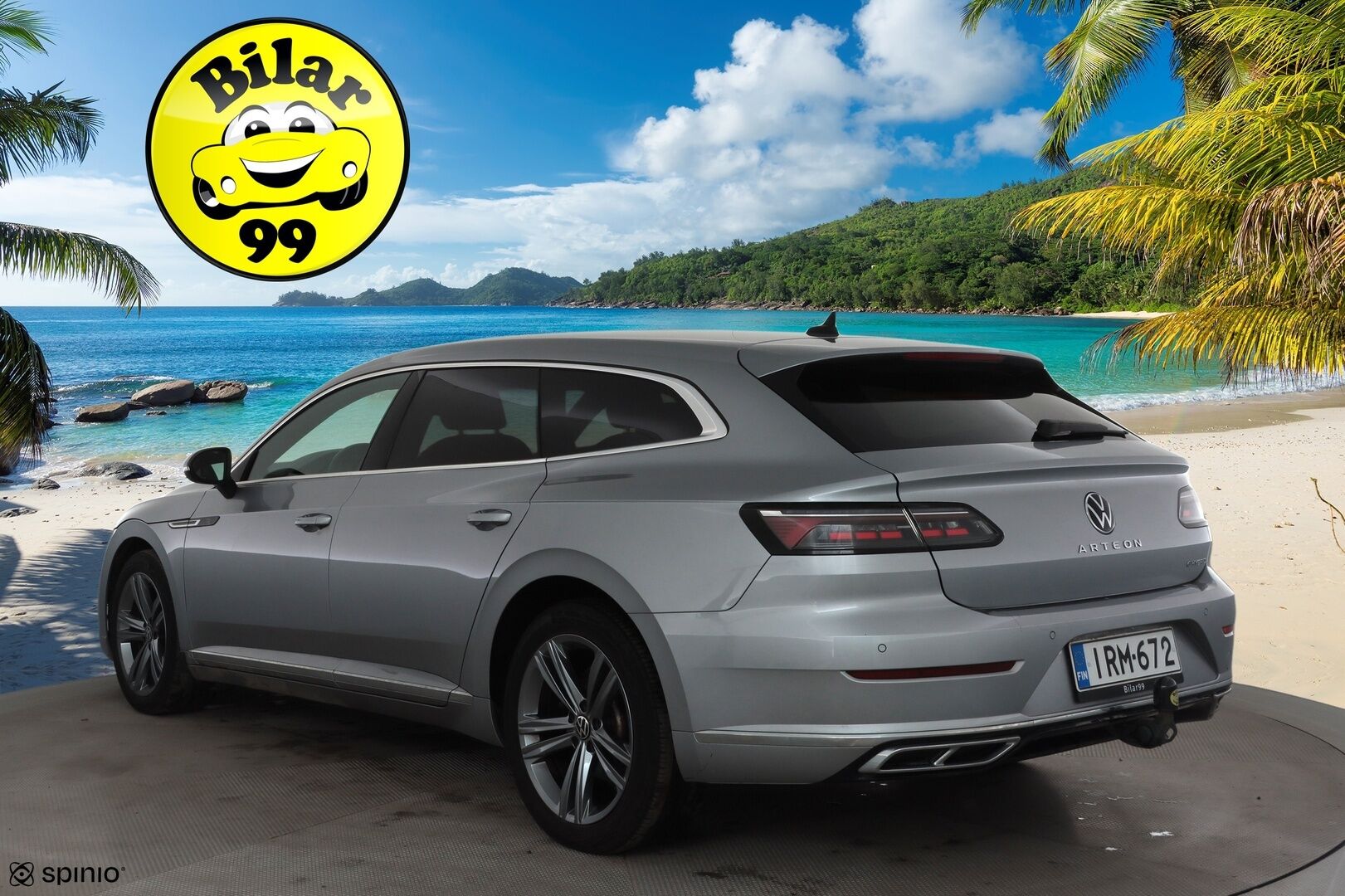 VOLKSWAGEN ARTEON 2022 Shooting Brake R-Line eHybrid 160 kW DSG * ACC / Webasto / LED / Koukku / Navi / keyless * - 2x Latauskaapelit / Kahdet renkaat aluvanteilla / Merkkihuollot - HULLUT AVAJAISHULINAT KORKOTARJOUS 3,29 %