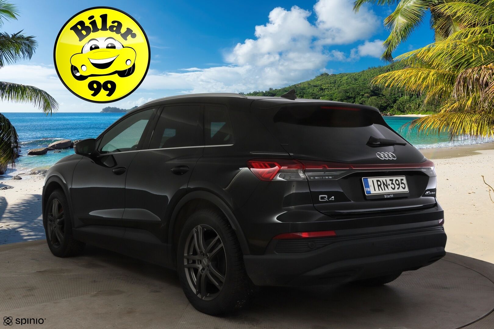 Audi Q4 e-tron 2024 e-tron 40 * ACC / P.kamera / LED / Navi / ILP / Koukku / Sporttipenkit * - 1.Om Suomi-auto / Akku kuntotarkastettu / Kahdet renkaat aluvanteilla / Merkkihuollettu