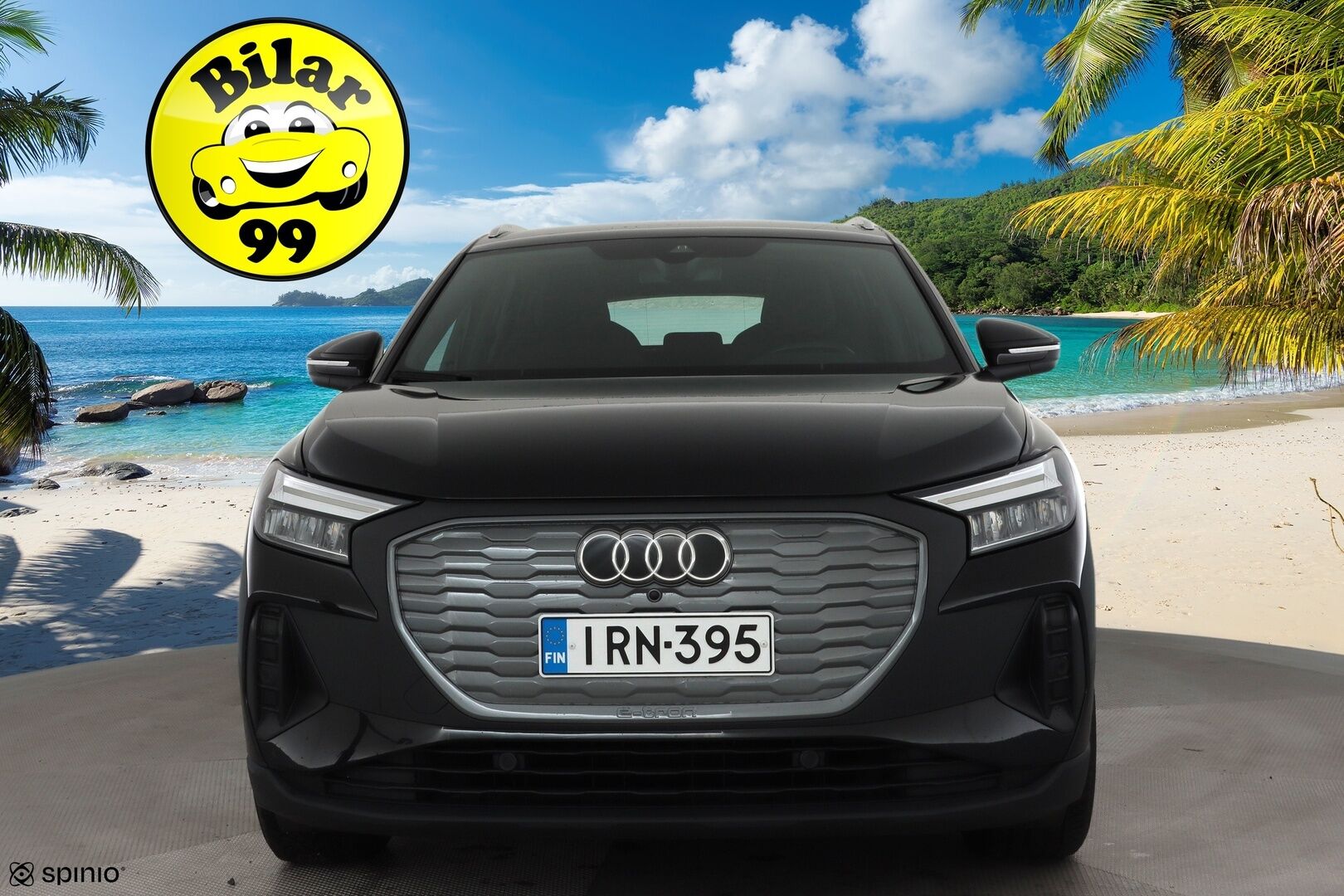 Audi Q4 e-tron 2024 e-tron 40 * ACC / P.kamera / LED / Navi / ILP / Koukku / Sporttipenkit * - 1.Om Suomi-auto / Kahdet renkaat aluvanteilla / Merkkihuollettu - HULLU BLACKWEEK KORKOTARJOUS 2,49%