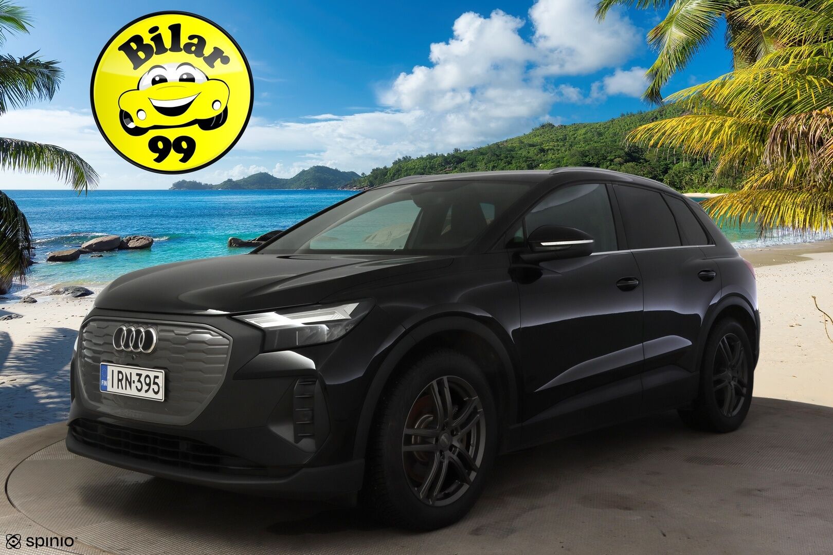 Audi Q4 e-tron 2024 e-tron 40 * ACC / P.kamera / LED / Navi / ILP / Koukku / Sporttipenkit * - 1.Om Suomi-auto / Akku kuntotarkastettu / Kahdet renkaat aluvanteilla / Merkkihuollettu