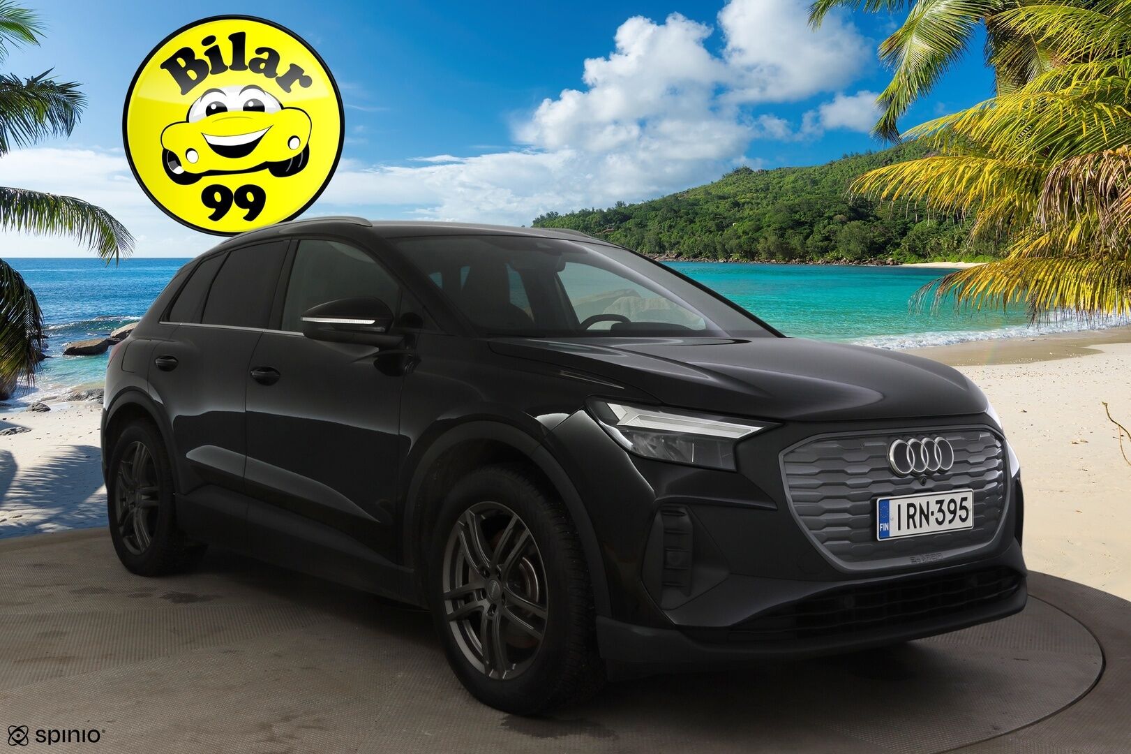 Audi Q4 e-tron 2024 e-tron 40 * ACC / P.kamera / LED / Navi / ILP / Koukku / Sporttipenkit * - 1.Om Suomi-auto / Akku kuntotarkastettu / Kahdet renkaat aluvanteilla / Merkkihuollettu