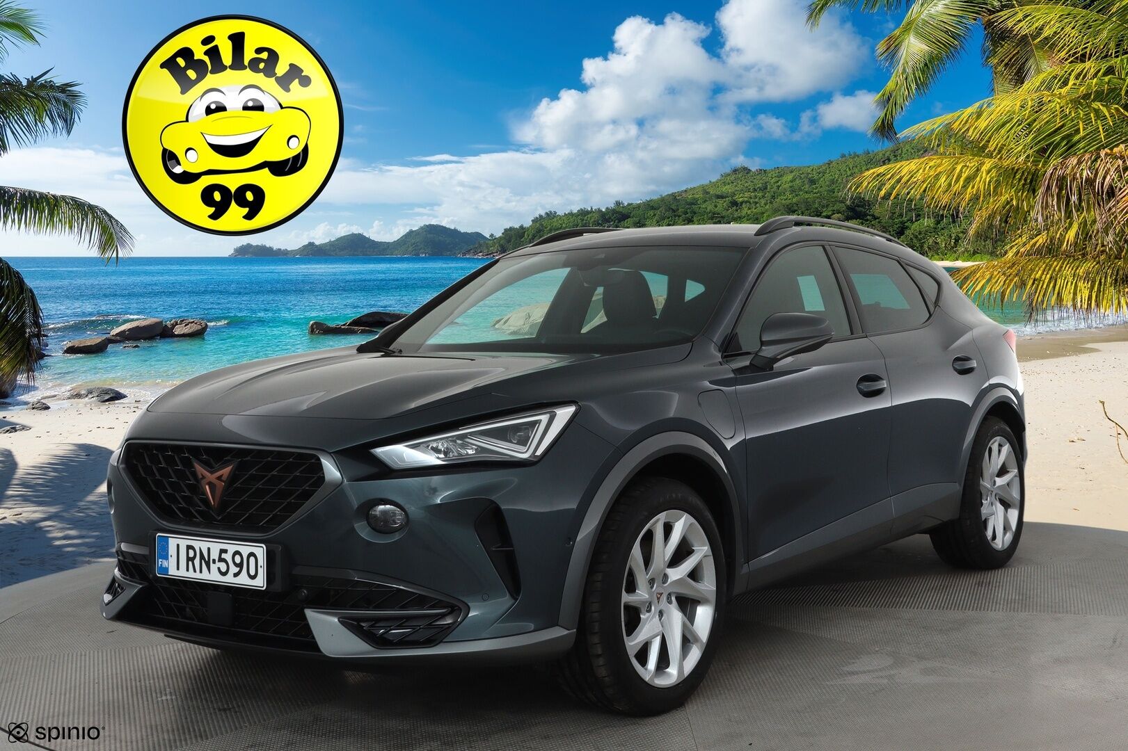 Cupra Formentor 2021 1.4 PHEV 150 kW e-HYBRID DSG **Adapt.Vakkari / LED-valot / P.Kamera / Digimittaristo / Navi / Kaistavahti / Keyless** - 2x Latauskaapelit / Kahdet Renkaat