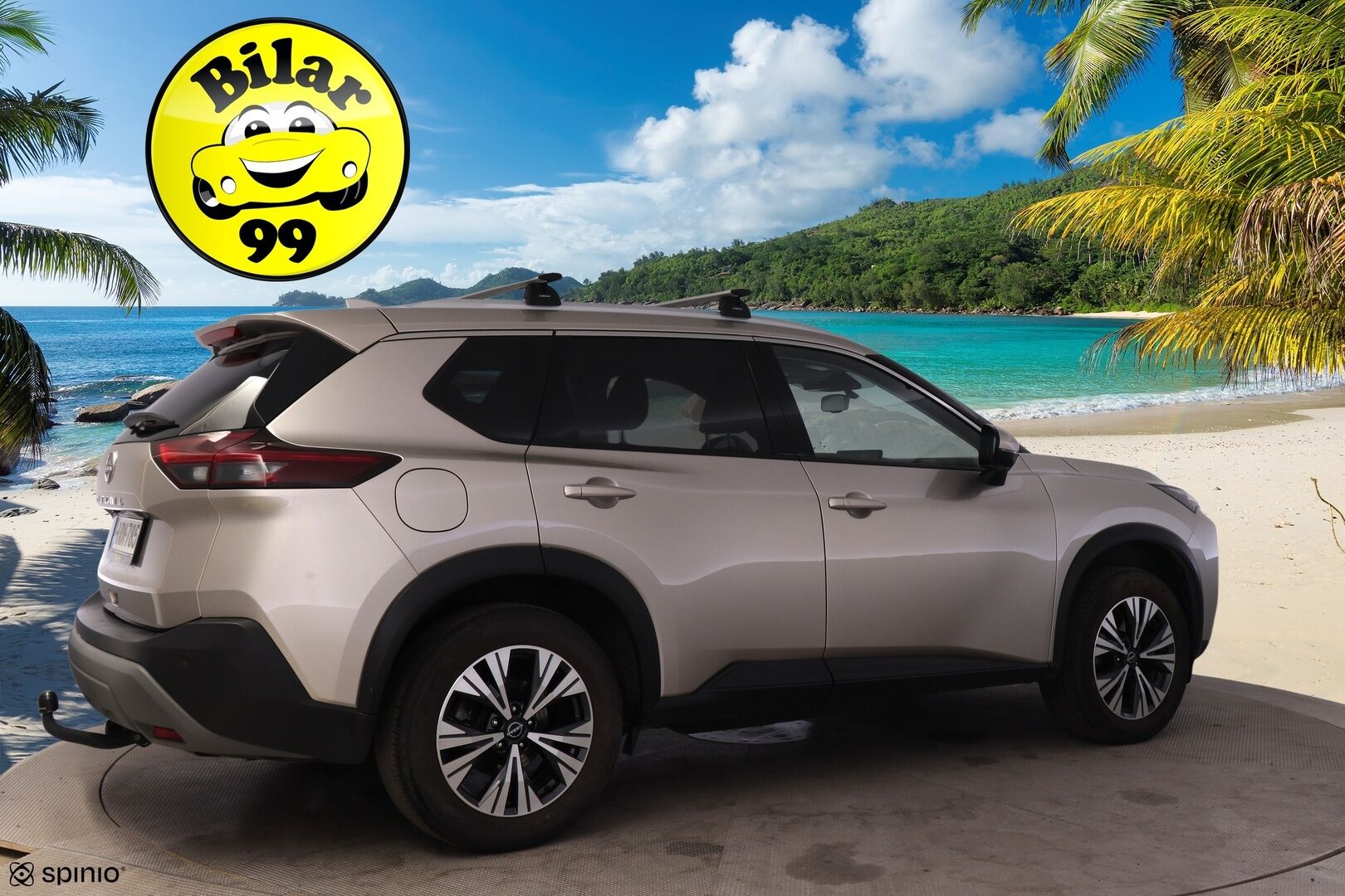 Nissan X-TRAIL 2024 MHEV 2WD N-Connecta 7ST * Acc / 7-paikkainen / 360 Kamera / Vetokoukku /  Webasto / Keyless Go* - 7-Paikkainen Suomi-auto hyvillä varusteilla