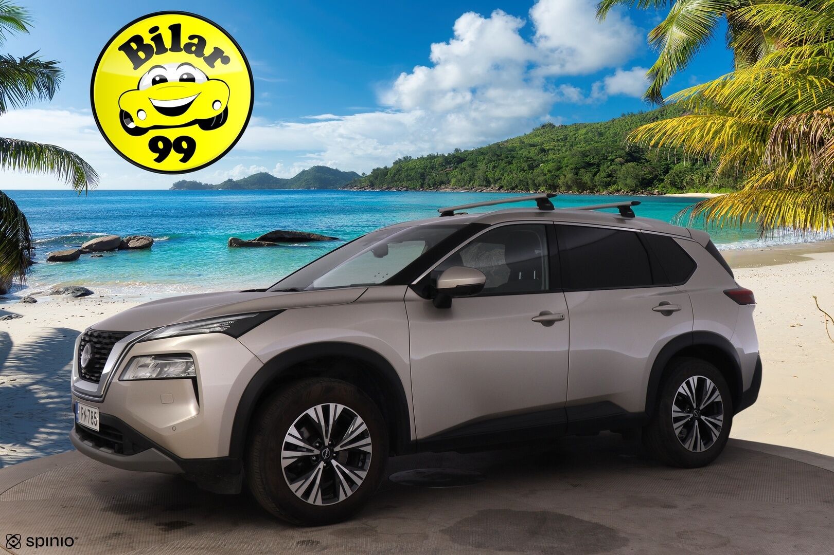 Nissan X-TRAIL 2024 MHEV 2WD N-Connecta 7ST * Acc / 7-paikkainen / 360 Kamera / Vetokoukku /  Webasto / Keyless Go* - 7-Paikkainen Suomi-auto hyvillä varusteilla