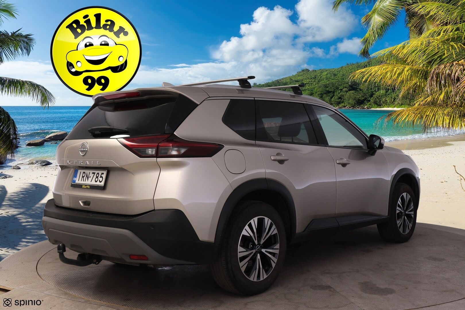 Nissan X-TRAIL 2024 MHEV 2WD N-Connecta 7ST * Acc / 7-paikkainen / 360 Kamera / Vetokoukku /  Webasto / Keyless Go* - 7-Paikkainen Suomi-auto hyvillä varusteilla