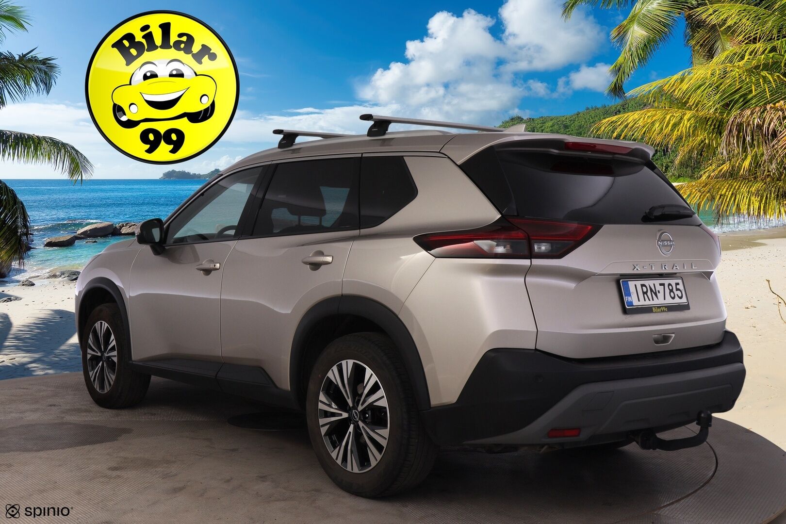 Nissan X-TRAIL 2024 MHEV 2WD N-Connecta 7ST * Acc / 7-paikkainen / 360 Kamera / Vetokoukku /  Webasto / Keyless Go* - 7-Paikkainen Suomi-auto hyvillä varusteilla