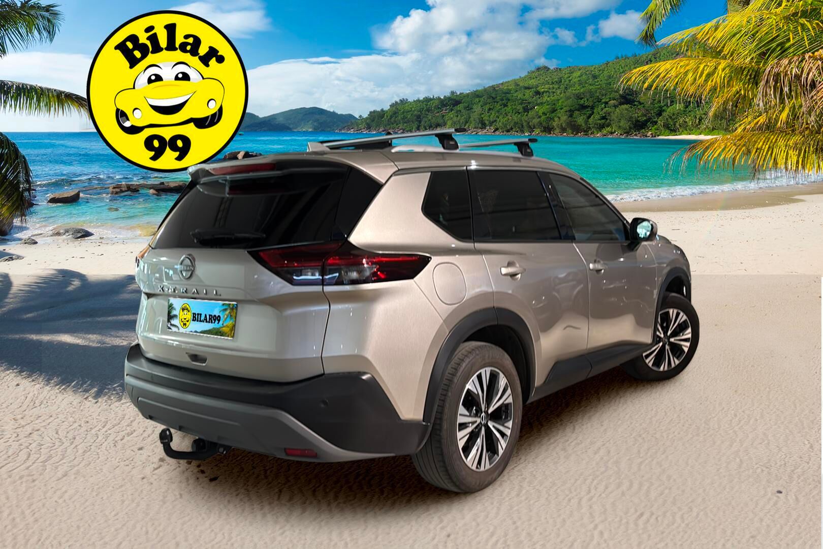 Nissan X-TRAIL 2024 MHEV 2WD N-Connecta 7ST * Acc / 7-paikkainen / 360 Kamera / Vetokoukku /  Webasto / Keyless Go* - 3,99 % KORKOTARJOUS TÄHÄN AUTOON - 7-Paikkainen Suomi-auto hyvillä varusteilla