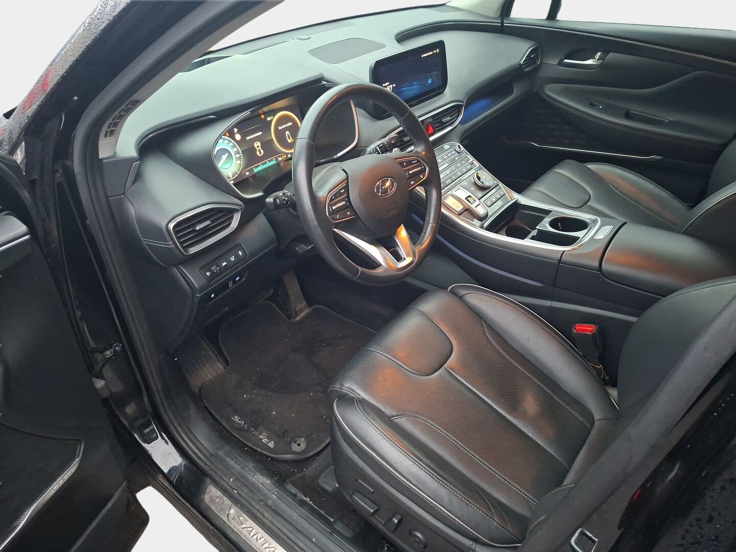 Hyundai Santa Fe 2021 1.6 T-GDI 265 hv Plug in 4WD 6AT Premium Business 5P MY21 * Adapt.Vakkari / HUD / Nahkasisusta / Muistipenkki / KRELL * - 2x Renkaat & Vanteet / Merkkihuollettu / 360-Kamera / Ilmastoidut istuimet - HULLU BLACKWEEK KORKOTARJOUS 2,49%