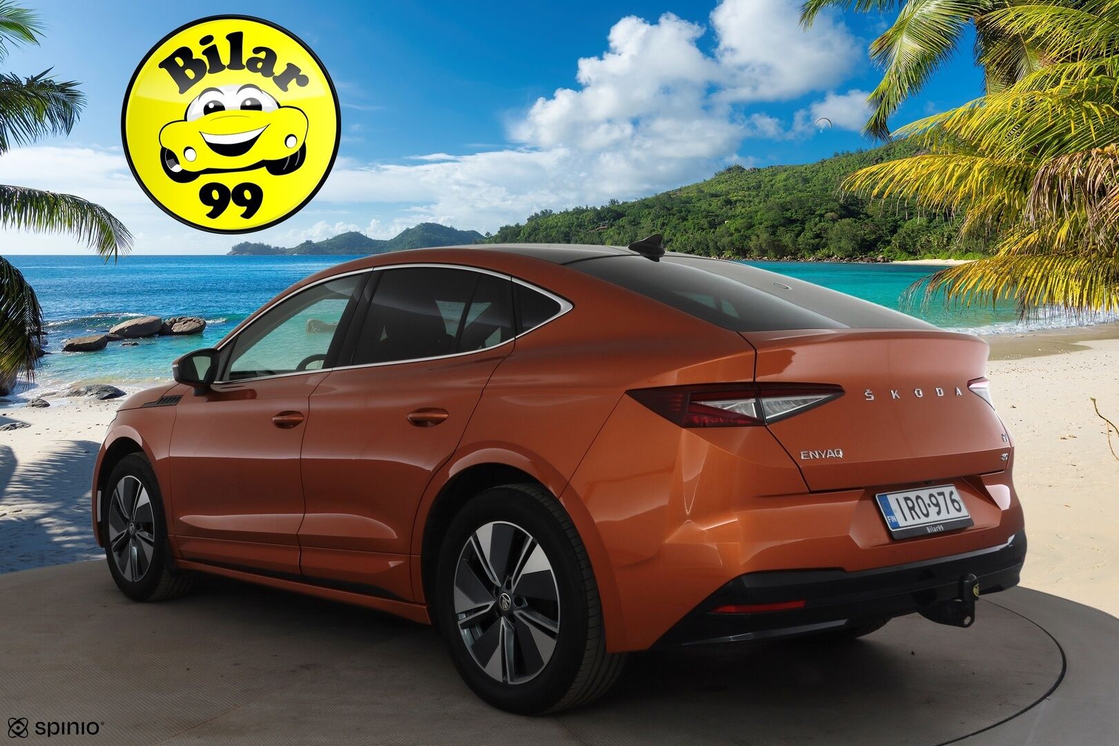 Skoda Enyaq 2024 Coupe 80 iV * ACC / P.kamera / Matrix LED / Koukku / ILP / Muistipenkki / Lasikatto / Puolinahat / KeylessGo / Sähköluukku * - 1.Om Suomi-auto / Akku kuntotarkastettu / Kahdet renkaat aluvanteilla 