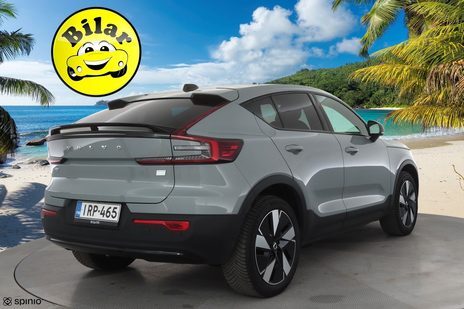 Volvo C40 2024 Recharge Single Plus Extended Range - | ACC | ILP | MY24 | Lasikatto | Sporttipenkit | Keyless | Pilot Assist | BLIS | CTA | LED | P.kamera | 2x renkaat aluin | Merkkihuollot | 