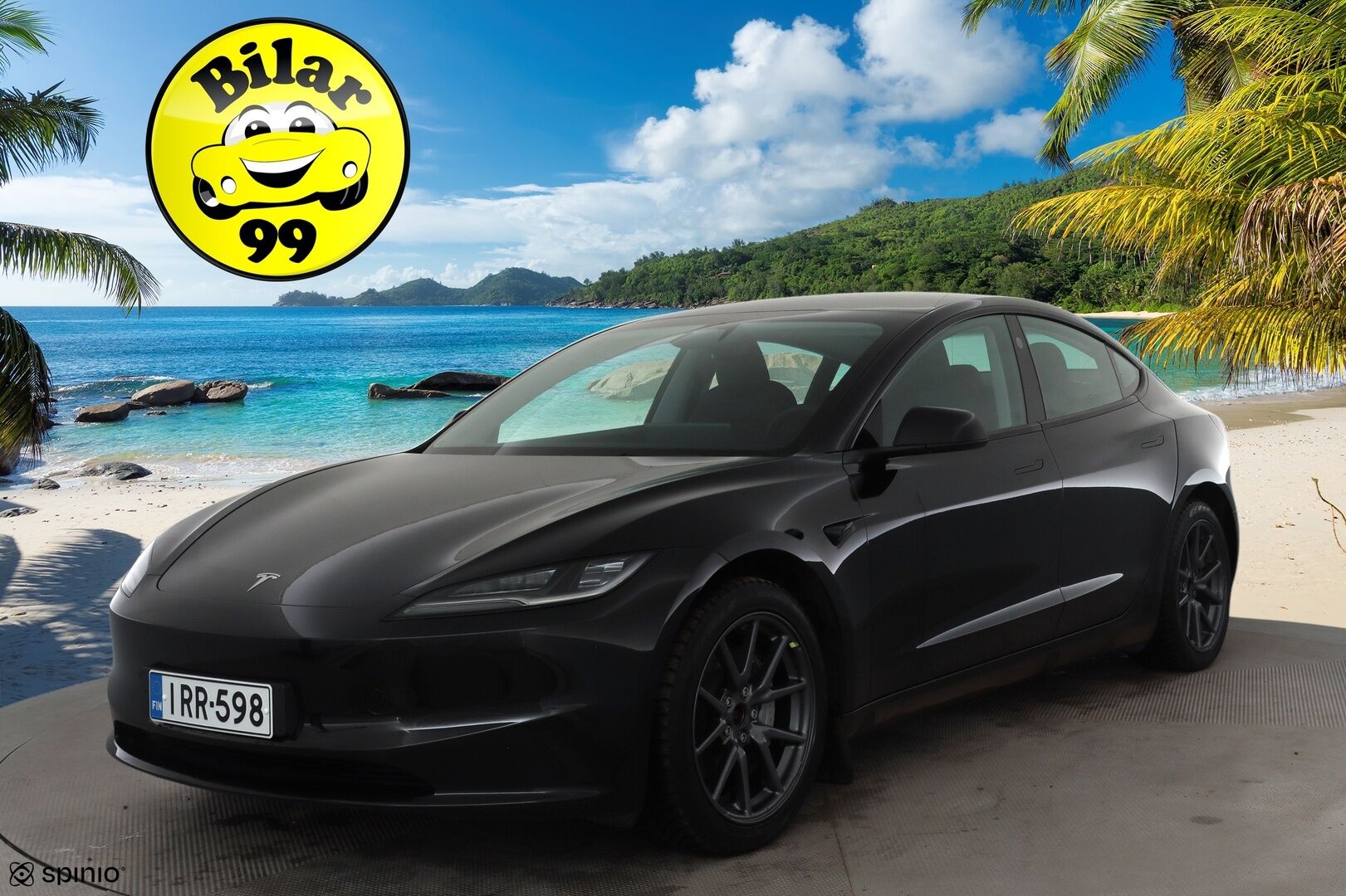 Tesla Model 3 2024 Long Range AWD Highland * Koukku / ILP / ACC / Matrix-LED / P.Kamera / Lasikatto / Premium Audio / Muistipenkki * - 1-om Suomi-auto / 2x Latauskaapelit / Kahdet renkaat - HULLUT JOULUT KORKOTARJOUS 2,49% 