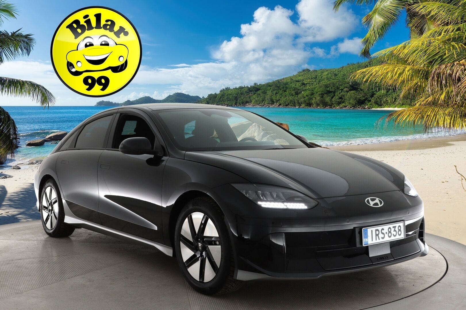 HYUNDAI IONIQ 6 2023 53kWh RWD - Adapt.Vakkari | Peruutuskamera | Lane Assist | Sähköluukku | KeylessGo | Apple&Android | Kahdet renkaat vanteineen