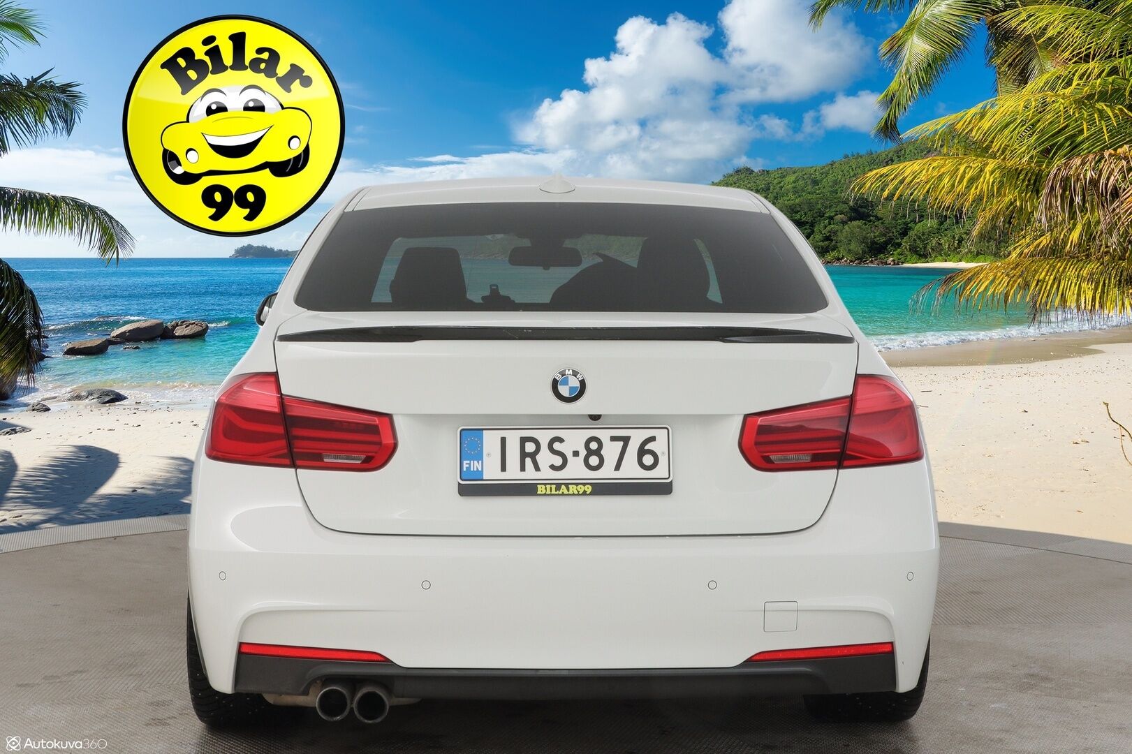 BMW 330 2018 F30 Sedan 330e A Business M Sport - Punaiset sporttinahat / HUD / P-kamera / Muistipenkki / LED-valot / Navi 